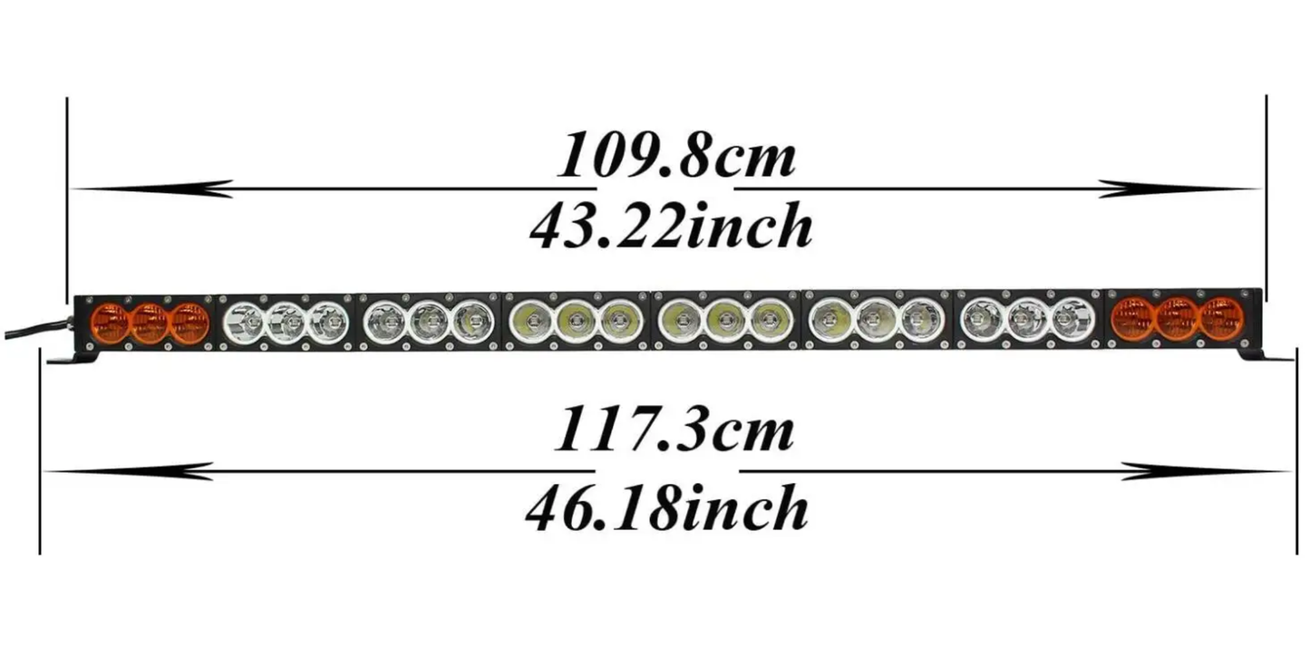 ICONIK VORTEX 43" 240W Led Light Bar