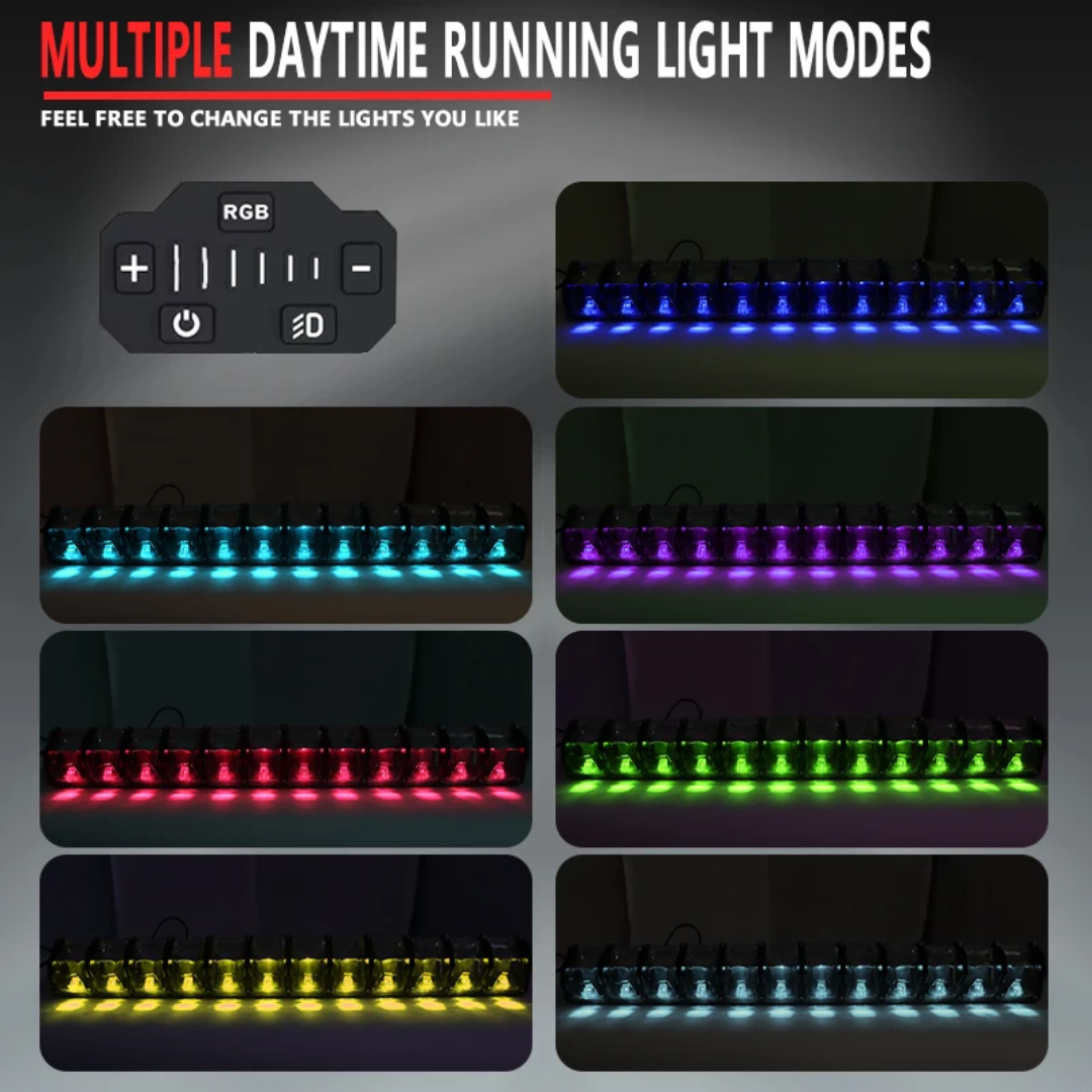 ICONIK SPECTRA 32" 390W RGB LED Dimmable Light Bar