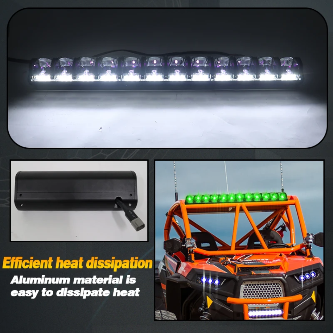 ICONIK SPECTRA 32" 390W RGB LED Dimmable Light Bar