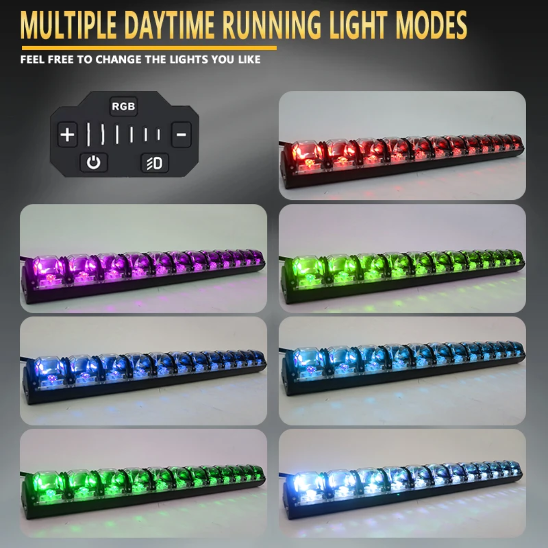 ICONIK SPECTRA 42" 520W RGB LED Dimmable Light Bar