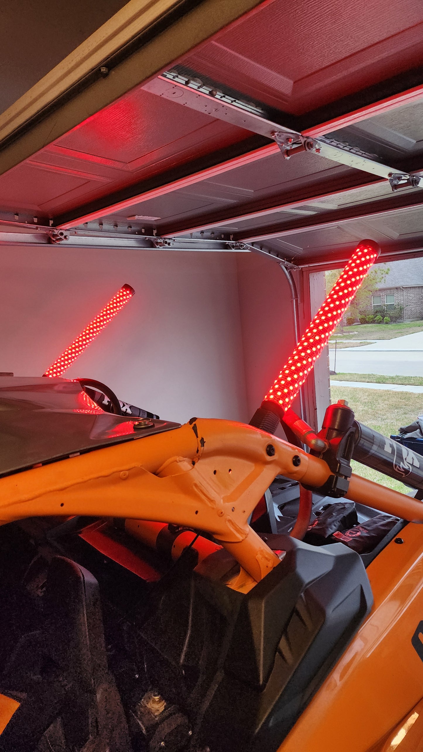 RGB Fat LED Whip Lights Antenna Flag for ATV UTV Can-Am Maverick X3 Maverick R Polaris RZR 1000 XP Pro XP Turbo R Pro R Pro S Kawasaki Honda Yamaha