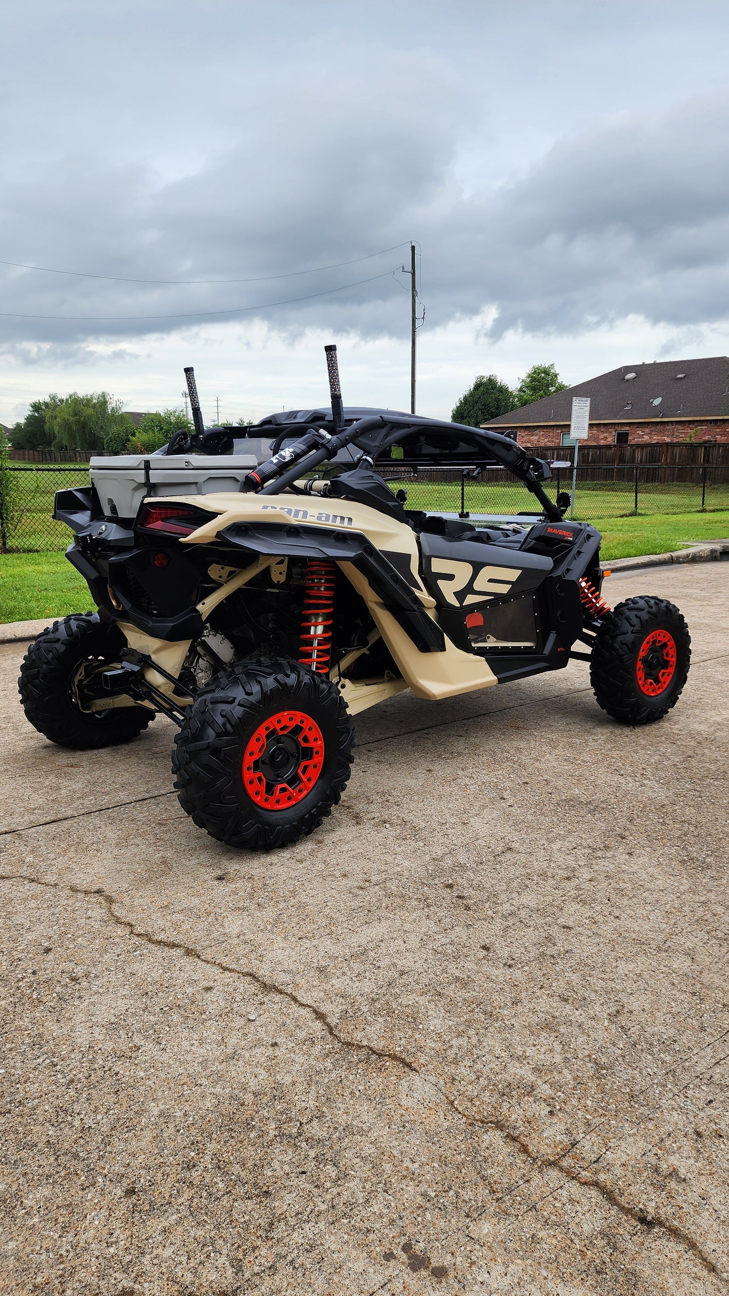 RGB Fat LED Whip Lights Antenna Flag for ATV UTV Can-Am Maverick X3 Maverick R Polaris RZR 1000 XP Pro XP Turbo R Pro R Pro S Kawasaki Honda Yamaha