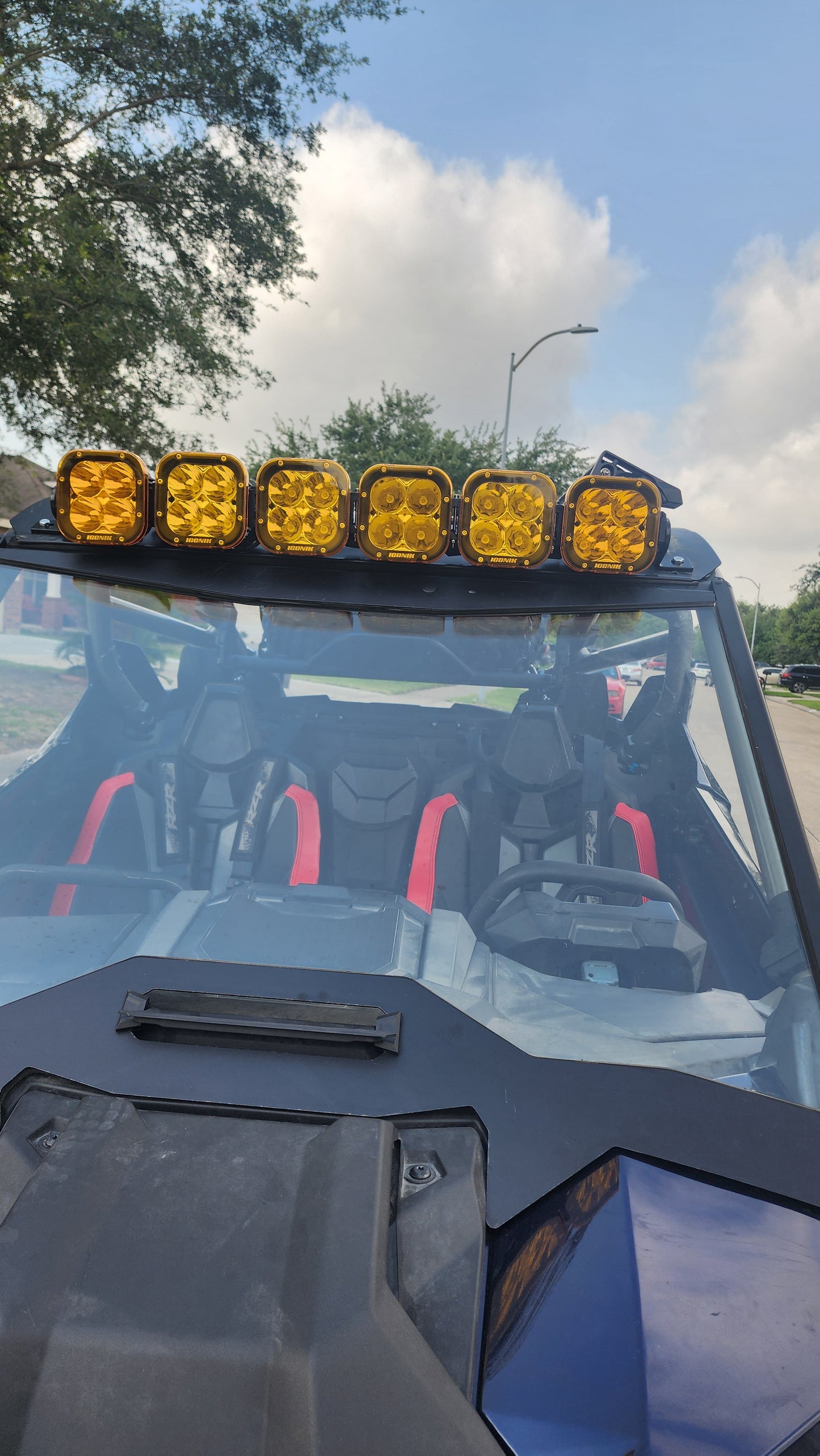 ICONIK REFLEX 32" LED Square Driving Linkable Light Bar-6 lamps