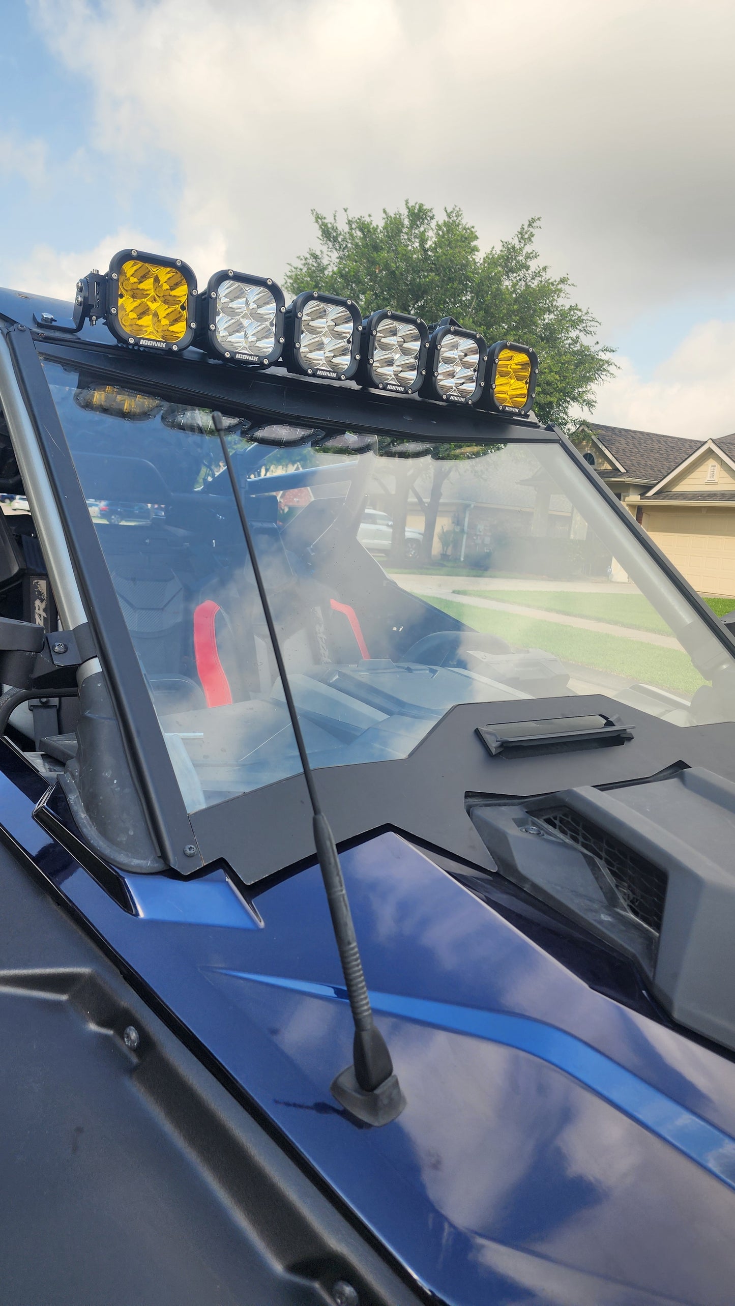 ICONIK REFLEX 32" LED Square Driving Linkable Light Bar-6 lamps
