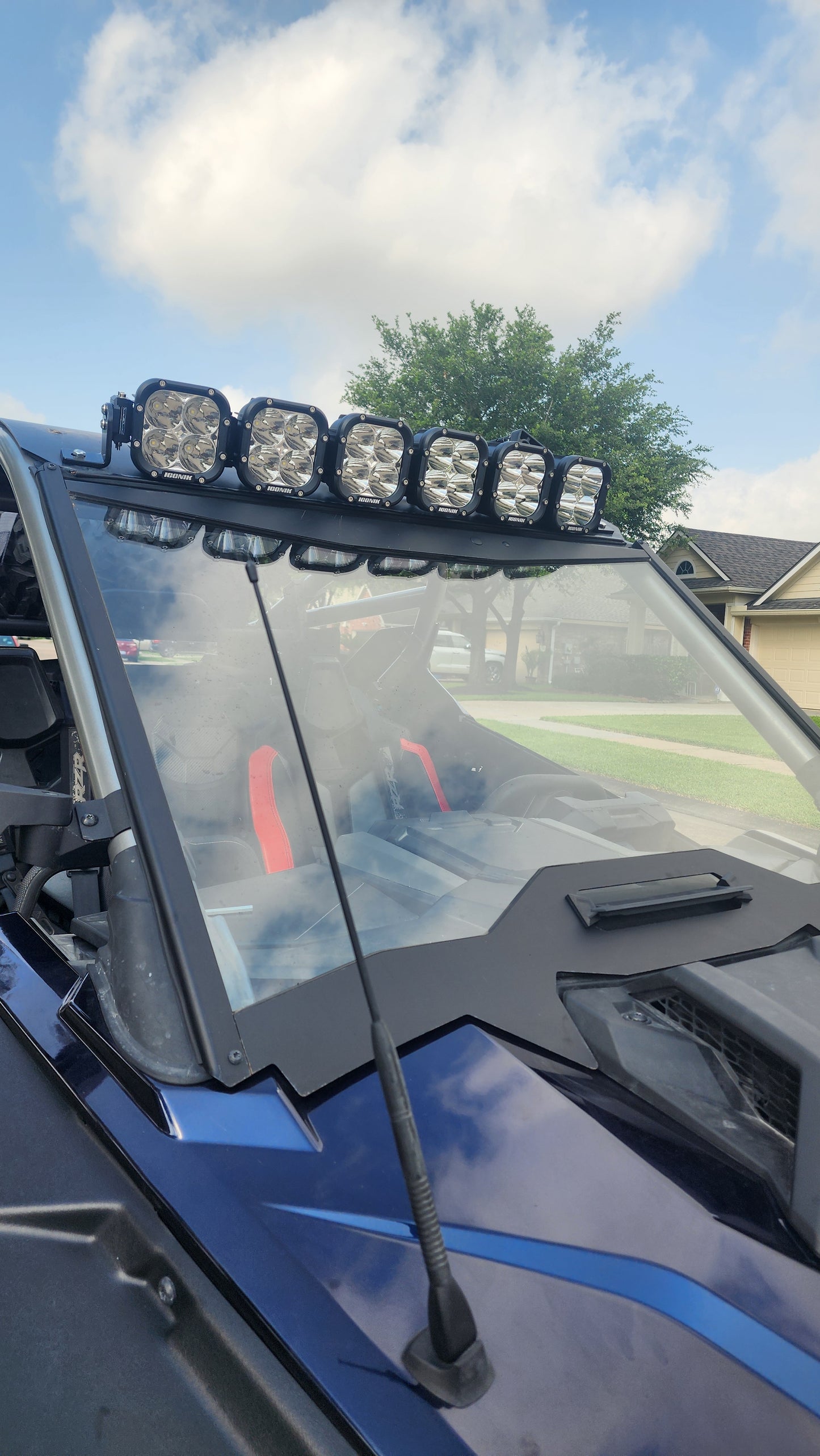 ICONIK REFLEX 32" LED Square Driving Linkable Light Bar-6 lamps