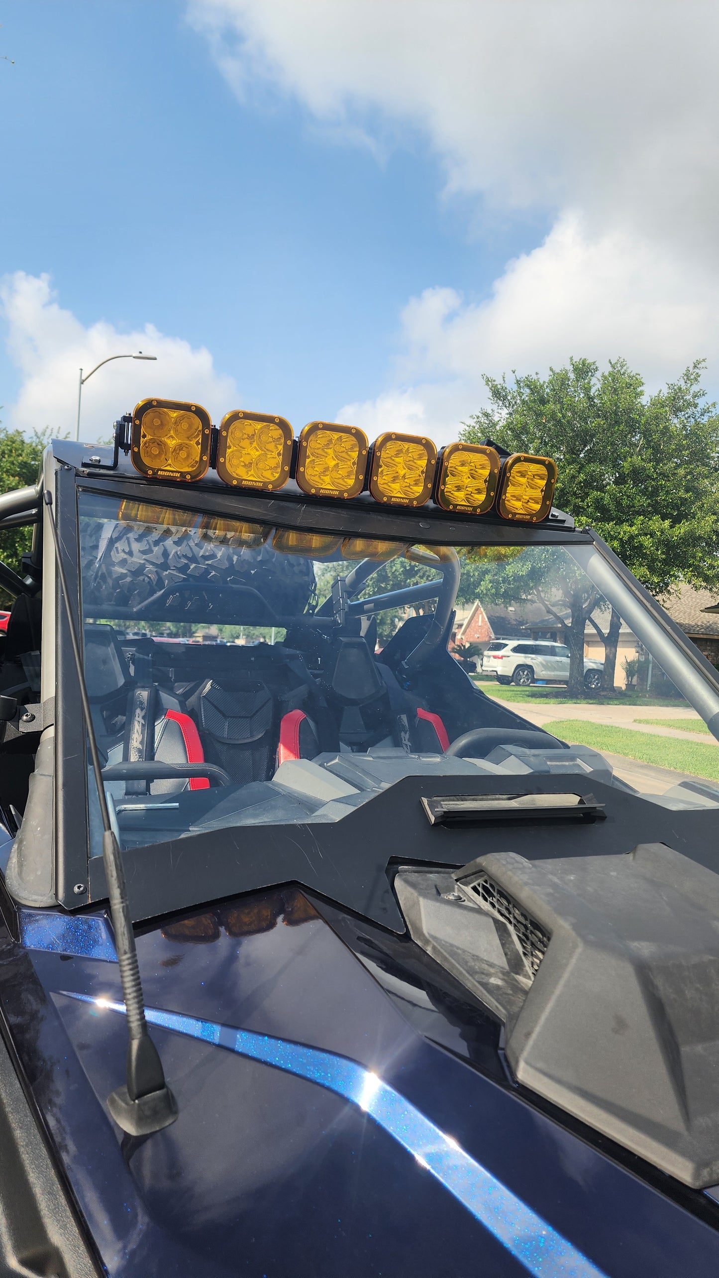 ICONIK REFLEX 32" LED Square Driving Linkable Light Bar-6 lamps
