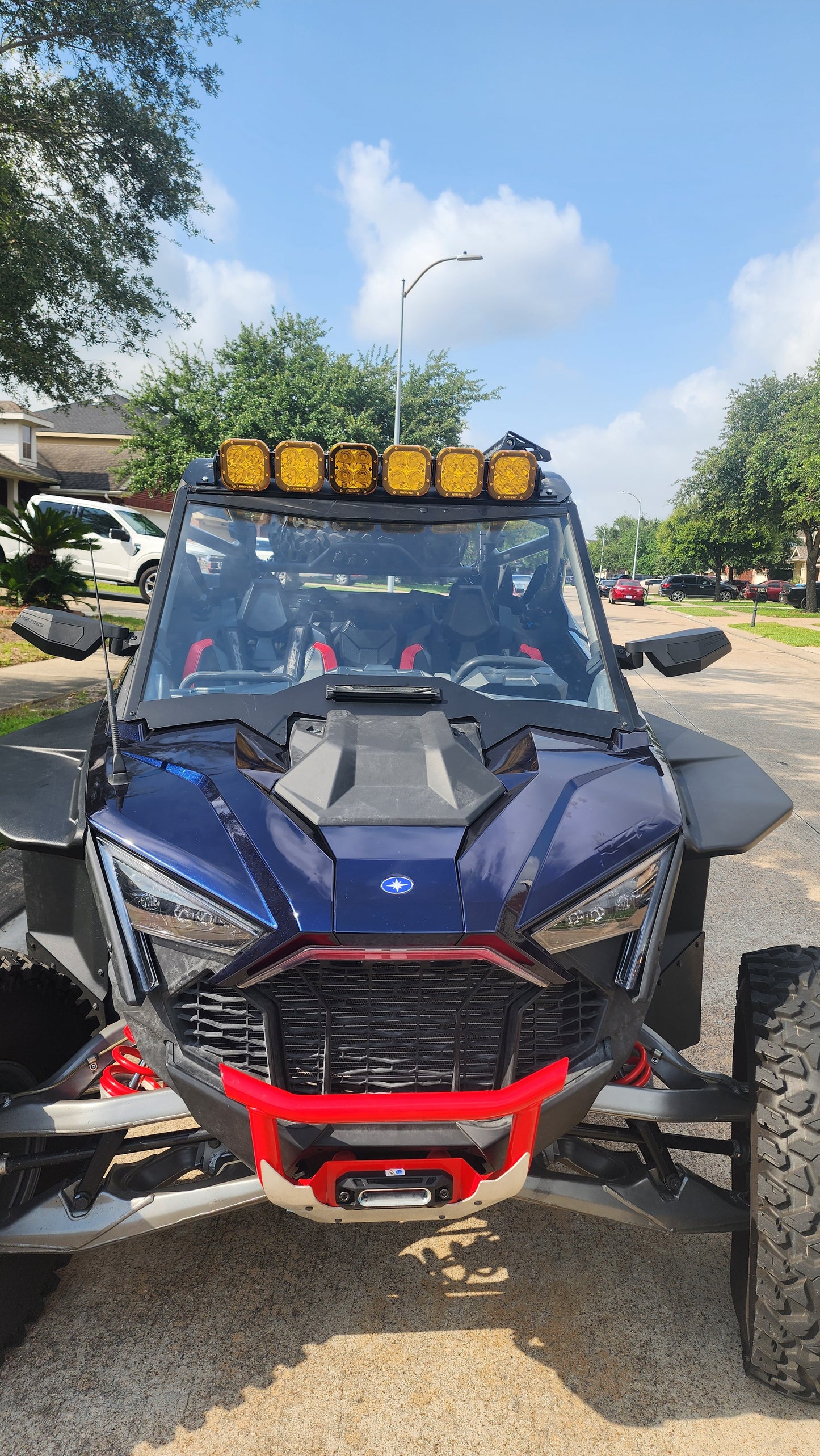 ICONIK REFLEX 32" LED Square Driving Linkable Light Bar-6 lamps