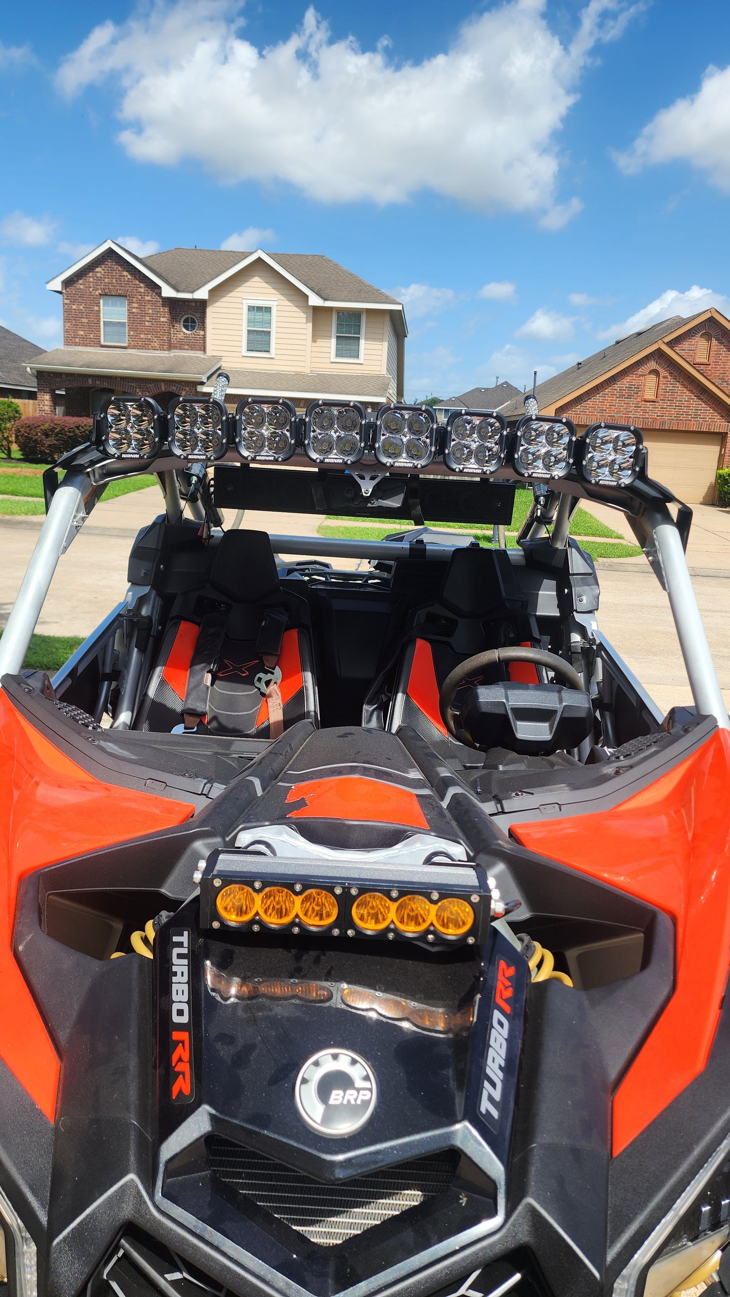 ICONIK REFLEX 43" LED Square Driving Linkable Light Bar-8 Lamps