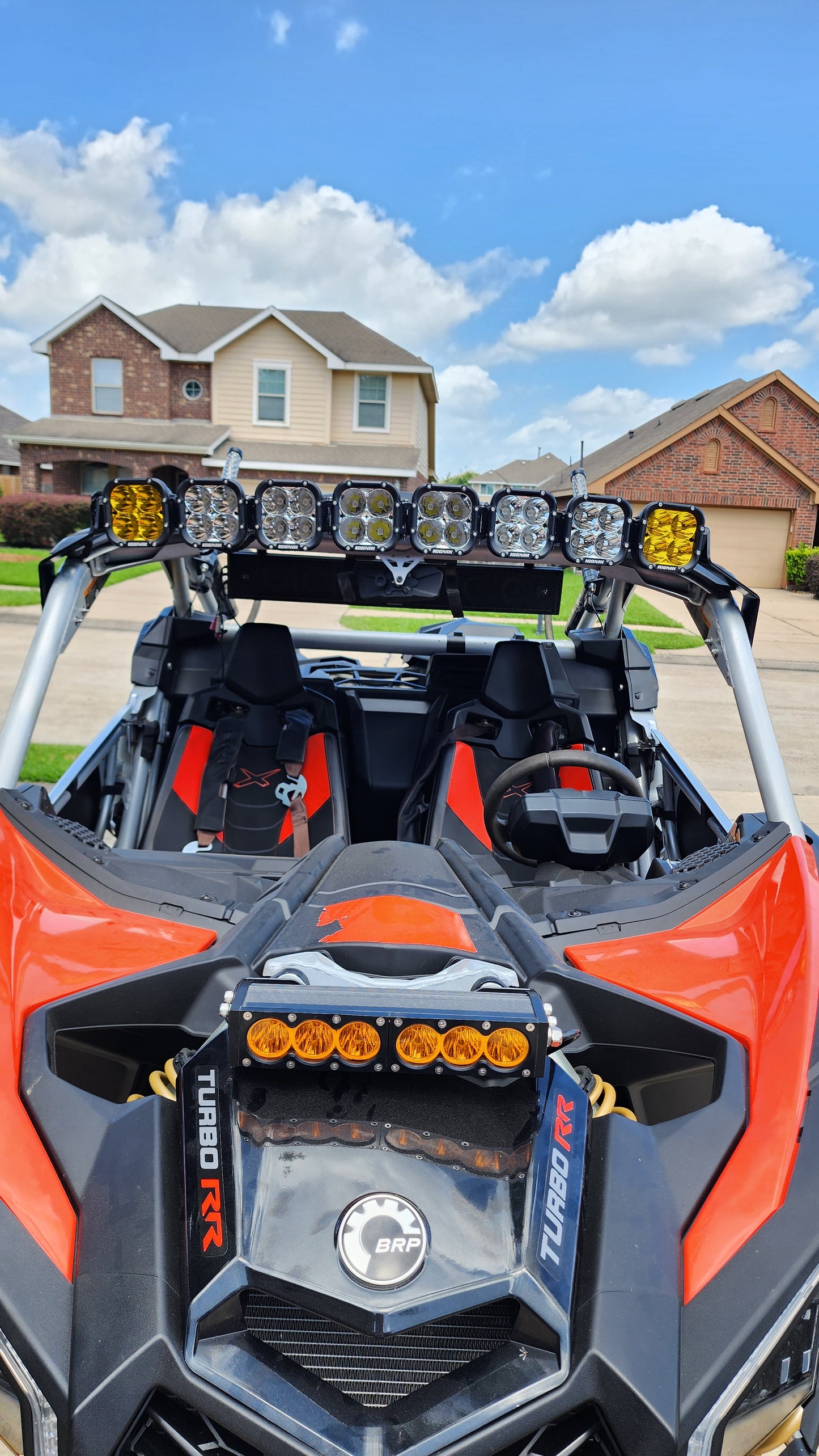 ICONIK REFLEX 43" LED Square Driving Linkable Light Bar-8 Lamps