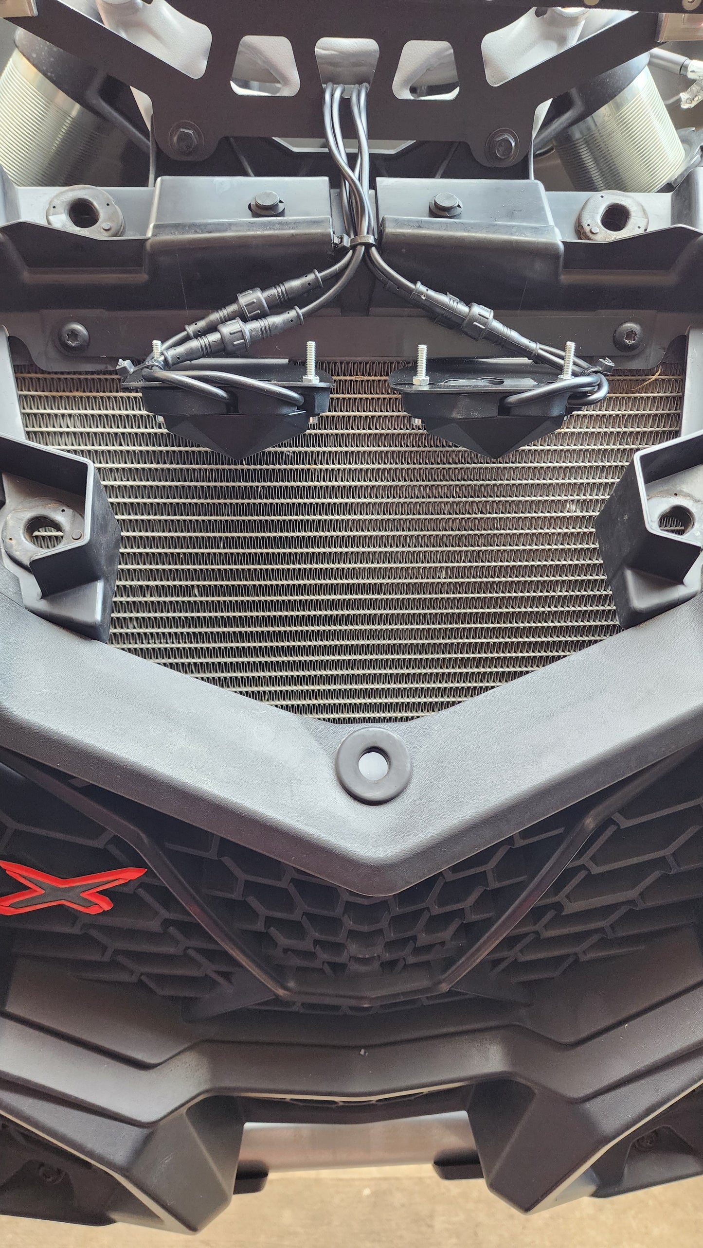 Rock light bracket mounts kits for Can-Am Maverick X3