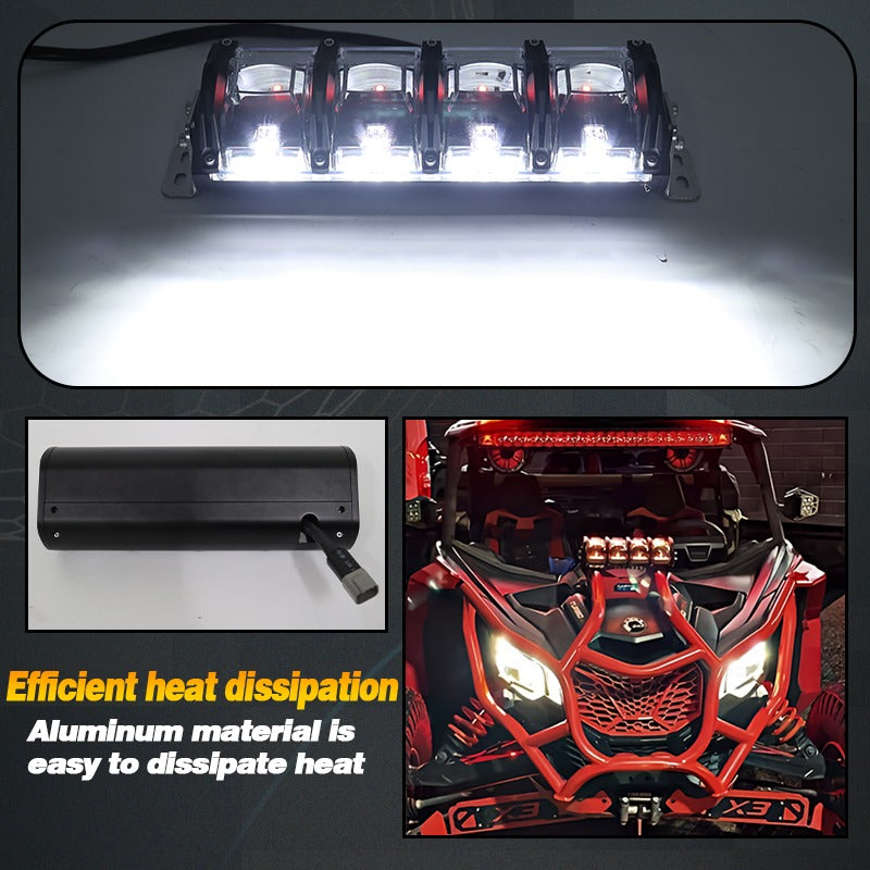 ICONIK SPECTRA 12" 130W RGB LED Dimmable Light Bar