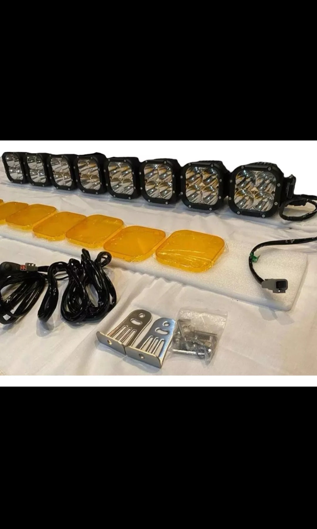 ICONIK REFLEX 43" LED Square Driving Linkable Light Bar-8 Lamps
