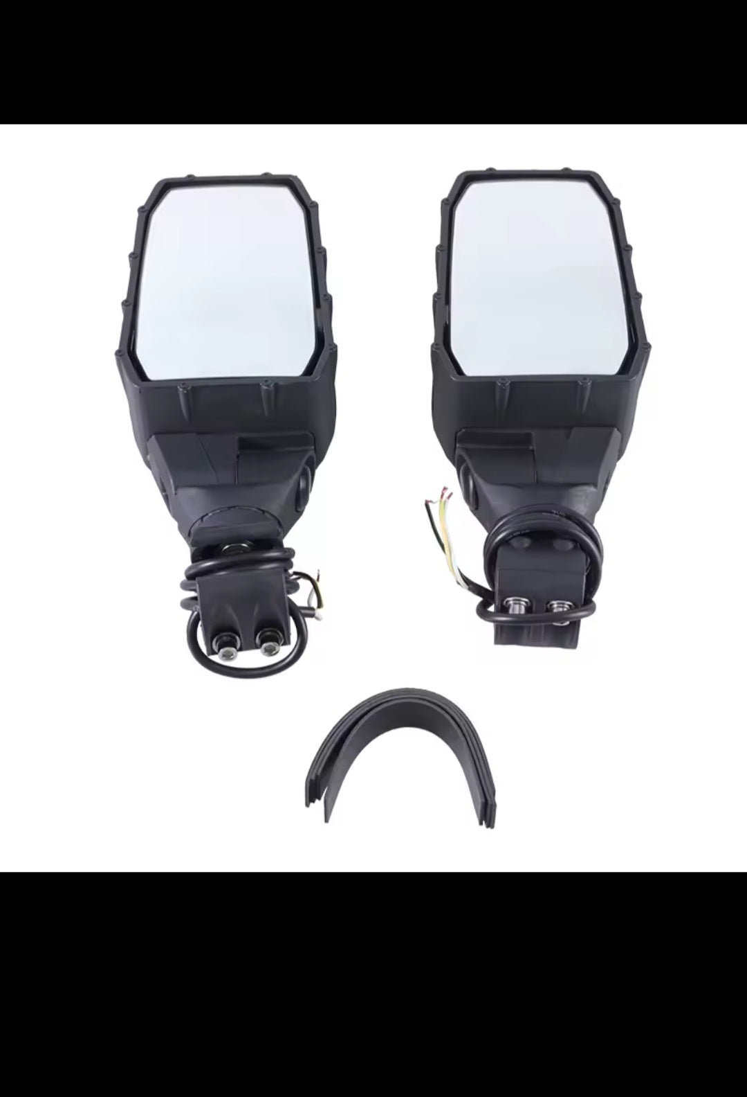 ICONIK OVERLAND Side Mirrors With LED Lights 1.75 - 2' Polaris RZR XP Pro R Turbo R Pro XP Pro S Can-Am Maverick X3 Maverick R Honda