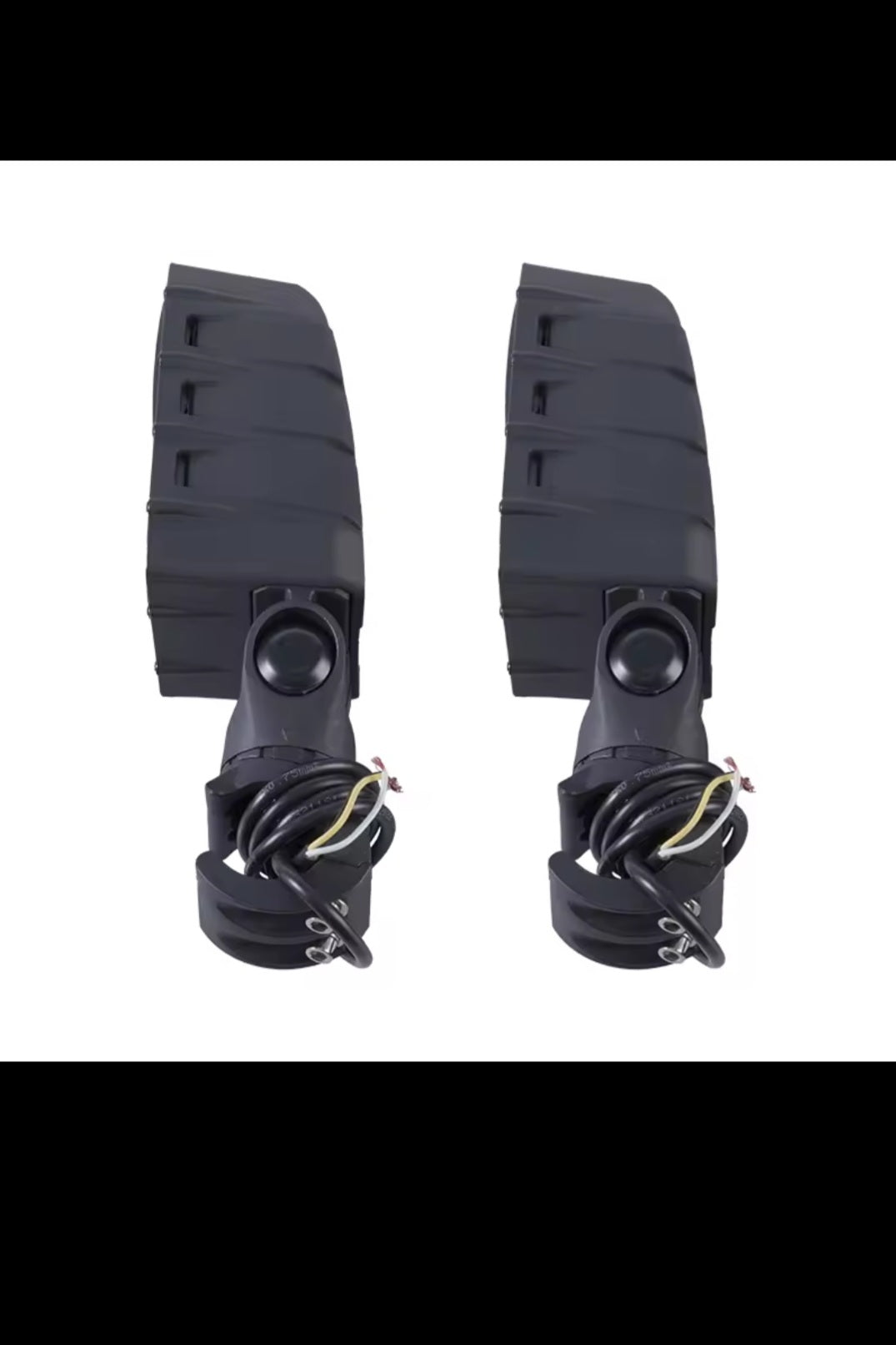 ICONIK OVERLAND Side Mirrors With LED Lights 1.75 - 2' Polaris RZR XP Pro R Turbo R Pro XP Pro S Can-Am Maverick X3 Maverick R Honda