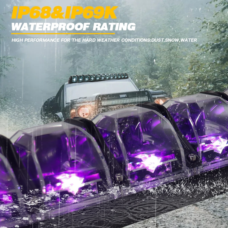 ICONIK SPECTRA 32" 390W RGB LED Dimmable Light Bar