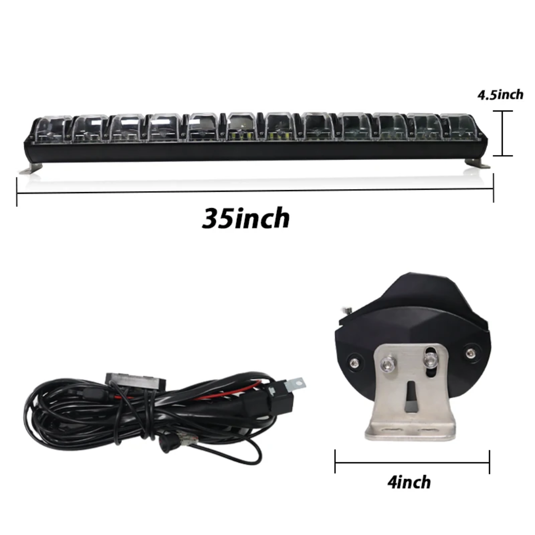 ICONIK SPECTRA 32" 390W RGB LED Dimmable Light Bar