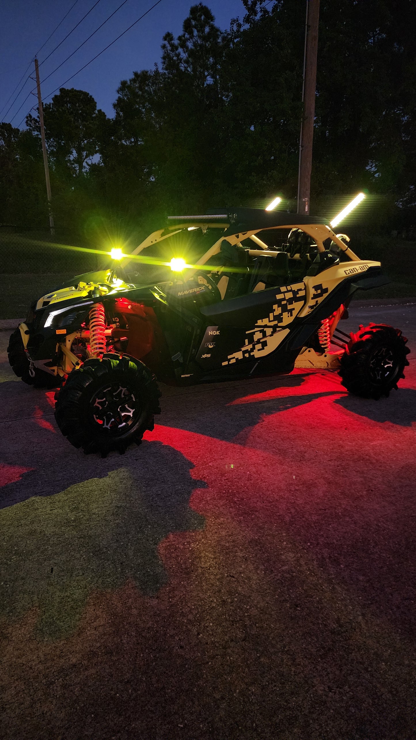 12V 3" and 5"  Round LED Work Light White Yellow DRL Driving Fog Lamp Off Road LED Light Strobe