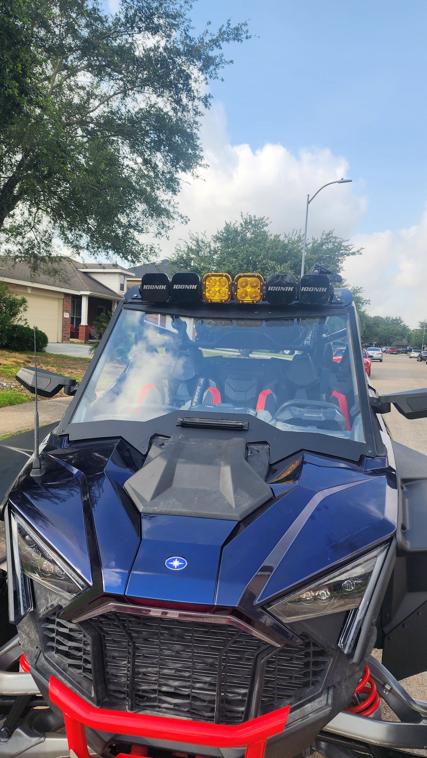 ICONIK REFLEX 32" LED Square Driving Linkable Light Bar-6 lamps