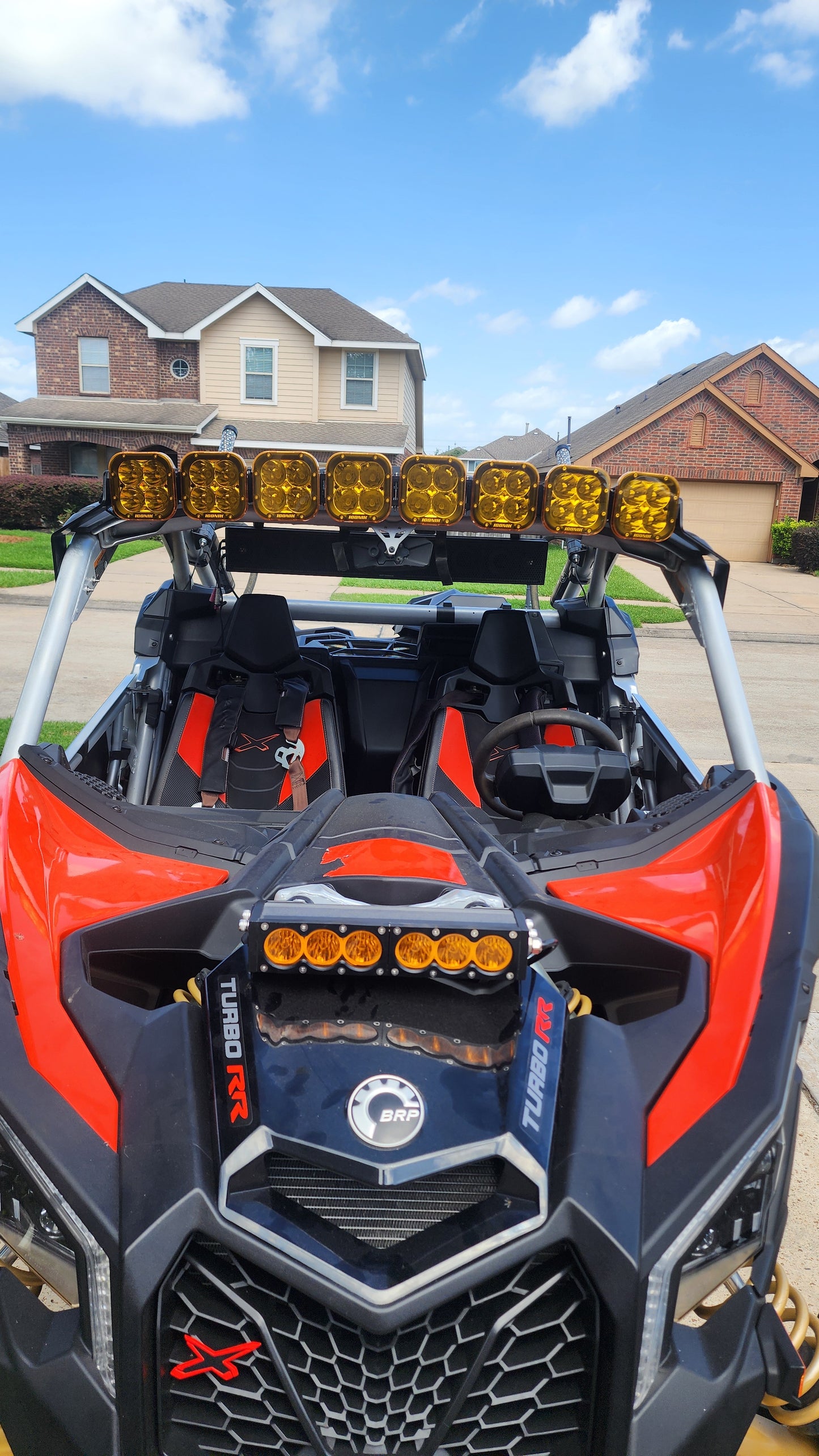 ICONIK REFLEX 43" LED Square Driving Linkable Light Bar-8 Lamps