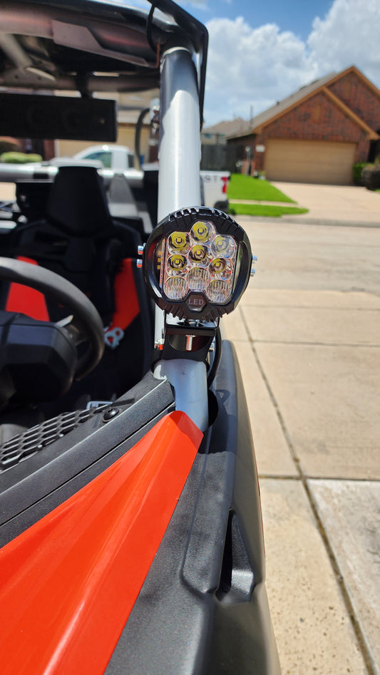 12V 3" and 5"  Round LED Work Light White Yellow DRL Driving Fog Lamp Off Road LED Light Strobe