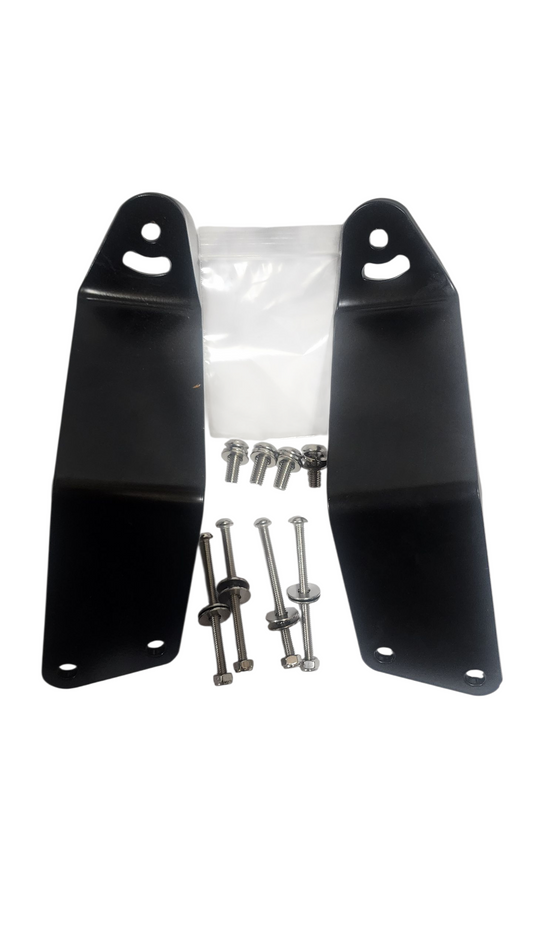 Bracket mounts for Can-Am Maverick X3 43" ICONIK REFLEX LINKABLE 43" 320W LED Light Bar