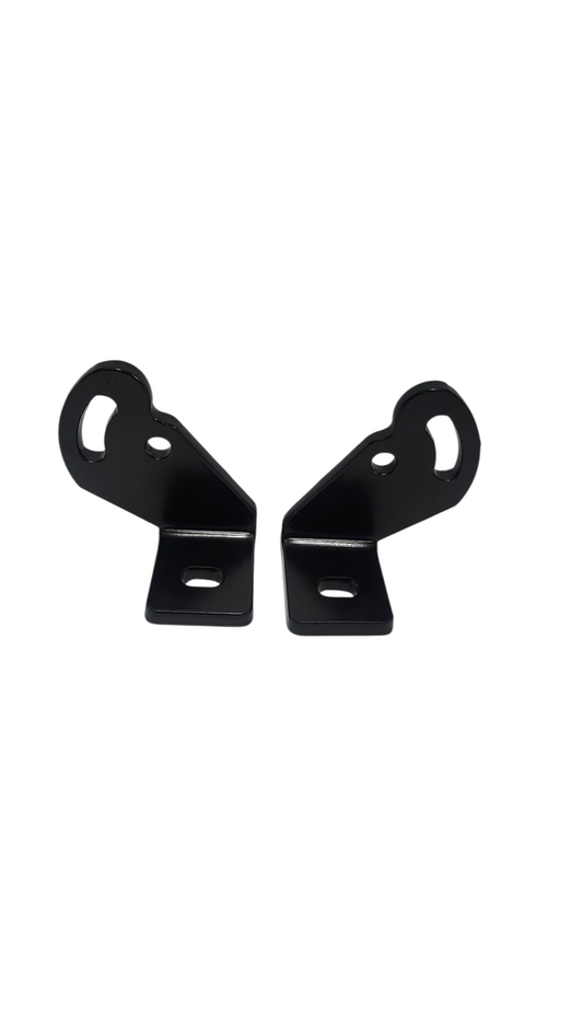Bracket mounts for Polaris RZR Pro R ICONIK VORTEX 32" 180W LED Light Bar