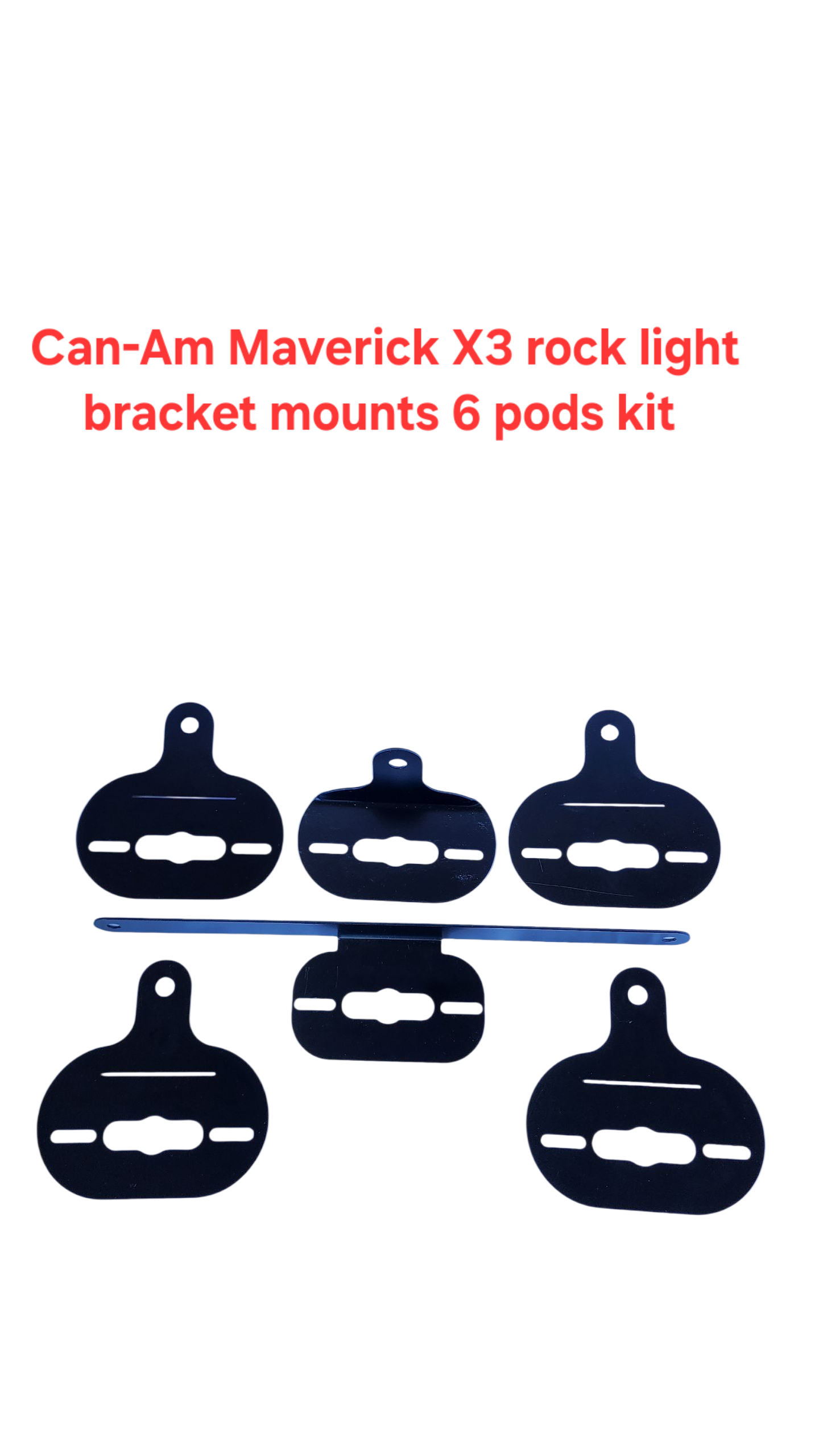 Rock light bracket mounts kits for Can-Am Maverick X3