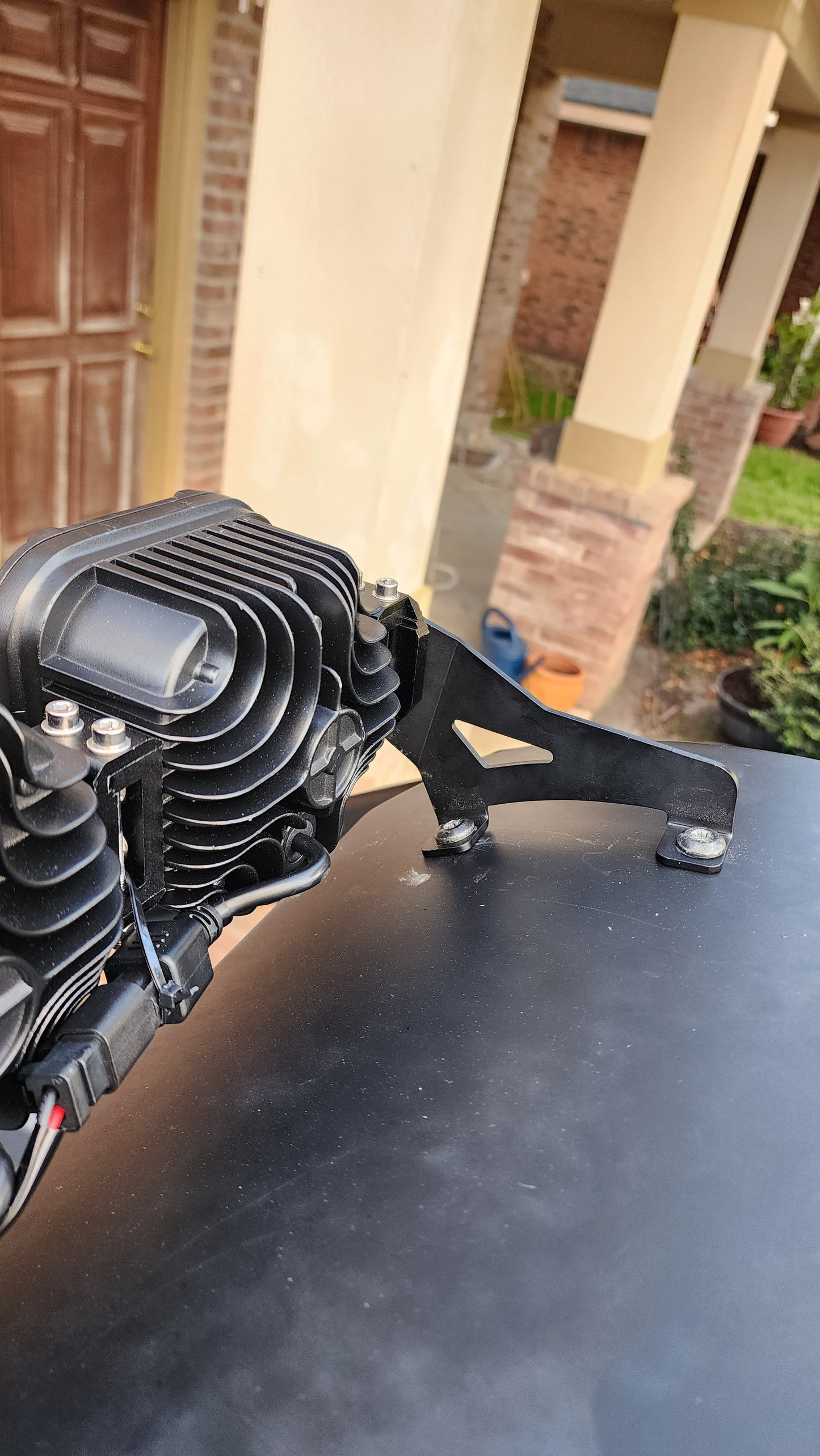 Bracket mounts for 2020+ Polaris RZR Pro XP, Turbo R,  and Pro S ICONIK REFLEX 32" 240W LED Light Bar