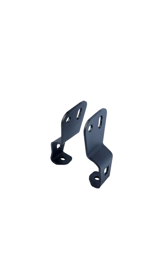 12" ICONIK VORTEX hood bracket mounts for 2020-2024 Polaris RZR Pro R, Turbo R, and Pro XP