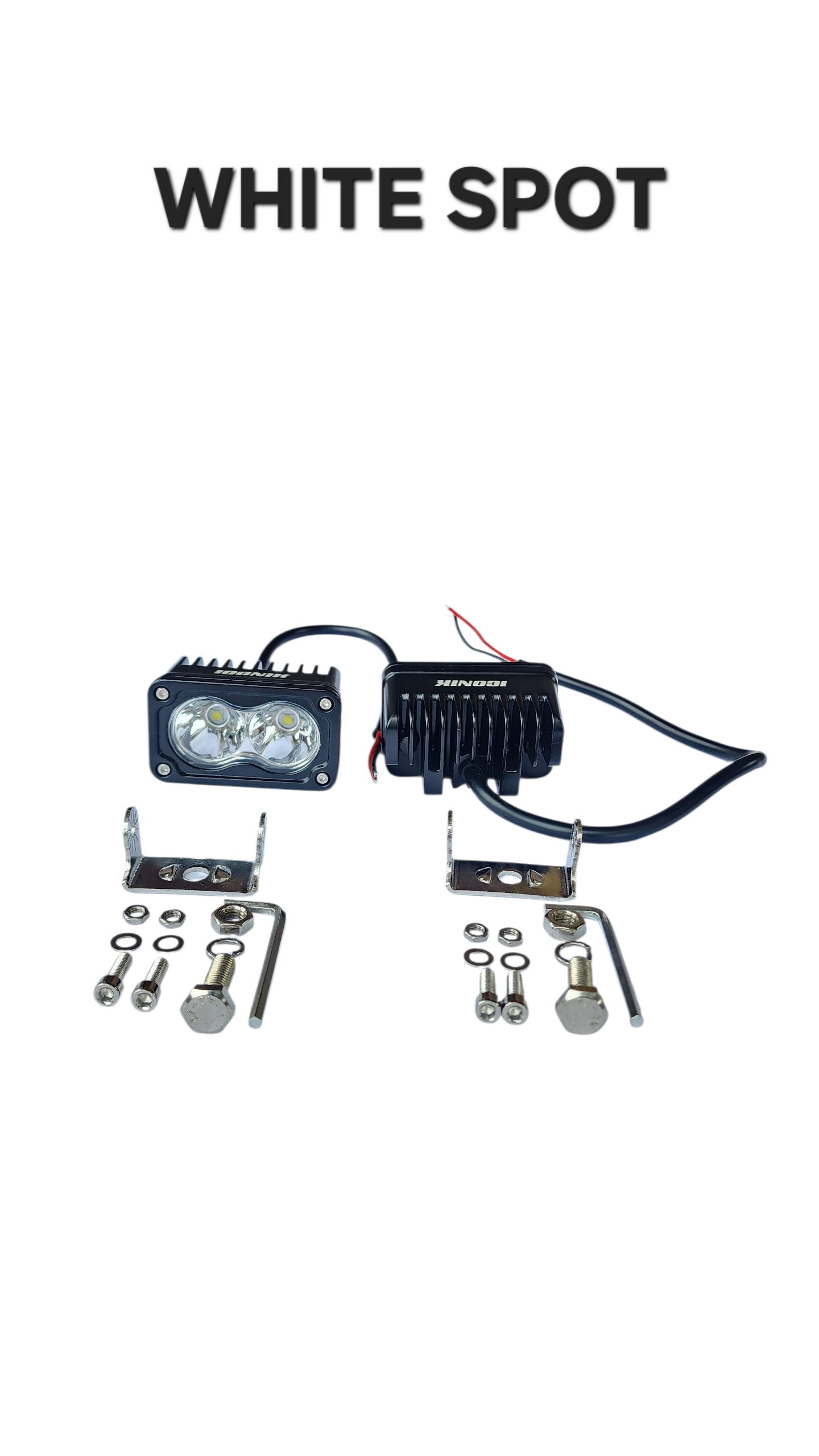 2L 3" 20W LED pod lights spot, flood, combo, or diffused