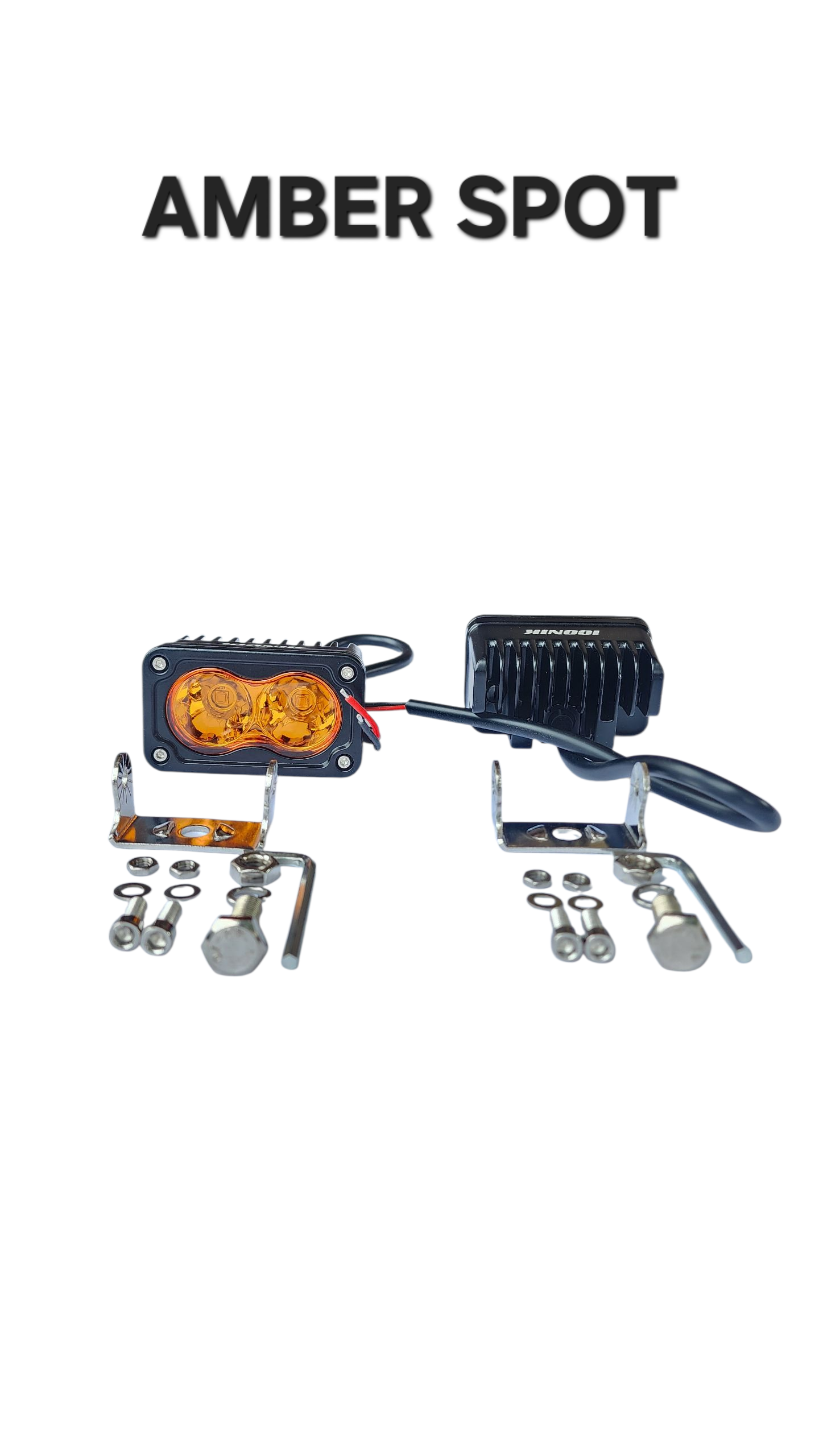 2L 3" 20W LED pod lights spot, flood, combo, or diffused