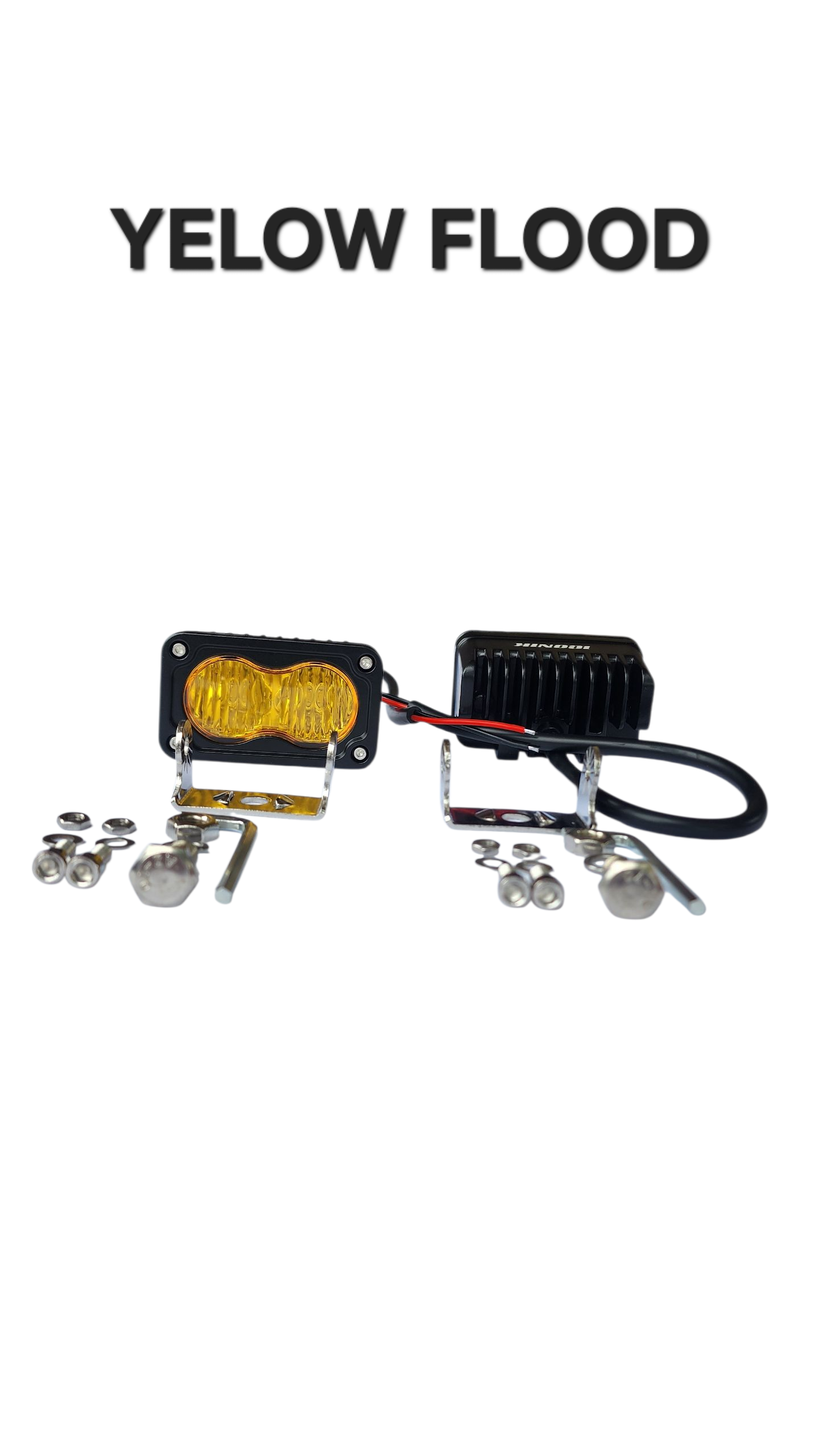 2L 3" 20W LED pod lights spot, flood, combo, or diffused