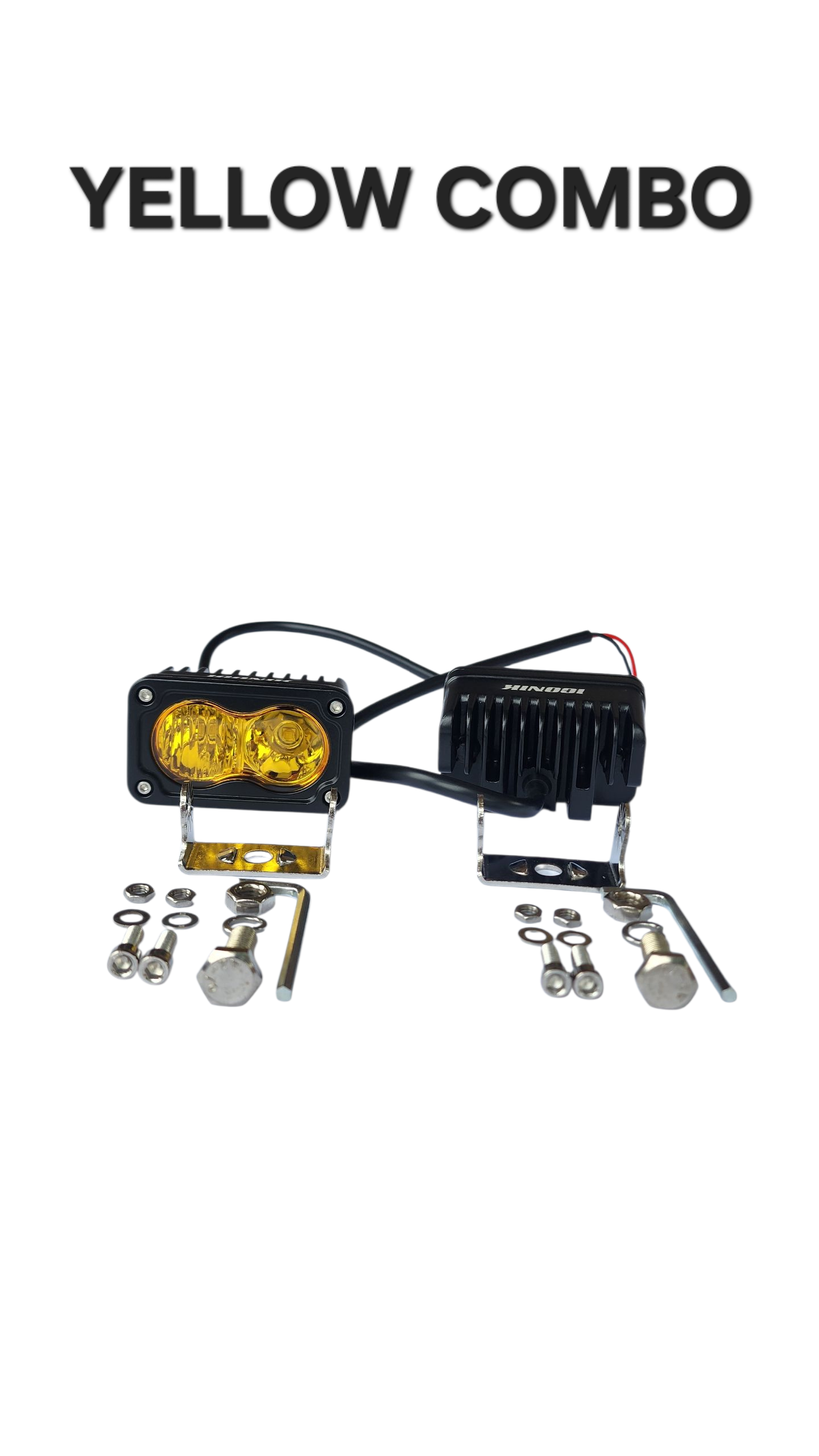 2L 3" 20W LED pod lights spot, flood, combo, or diffused