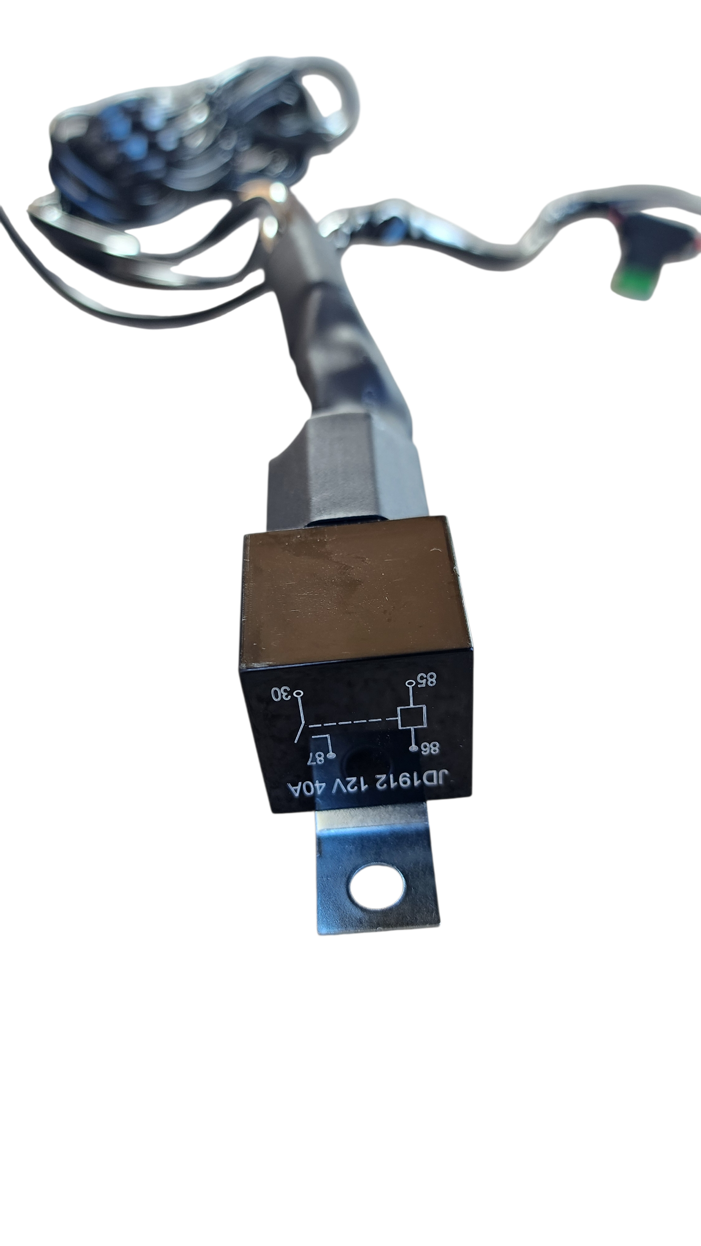 7ft 16 AWG Relay Wiring Harness with On/Off LED POD LIGHTS Rocker Switch (2-leads) 2 pin DT connectors