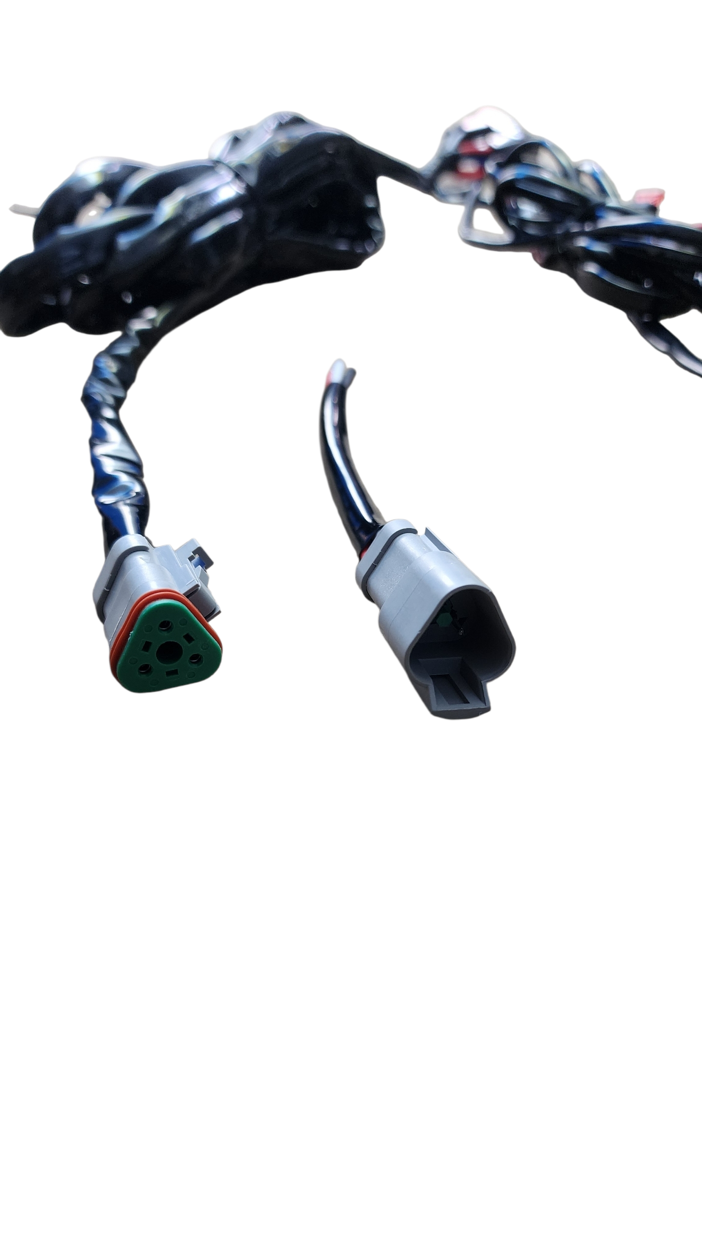 10ft 12 AWG Relay Wiring Harness with 3 Position LED LIGHT BAR Rocker Switch (1 lead) 3 pin DT connectors