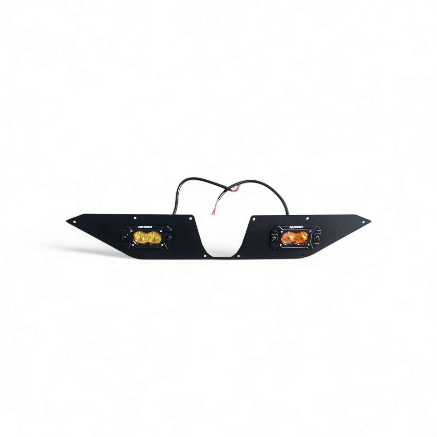 2024+ CAN-AM Maverick R rear fascia chase light panel for 2L Flush Mount LED lights.