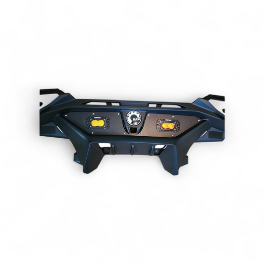 2024+ CAN-AM Maverick R rear fascia chase light panel for 2L Flush Mount LED lights.