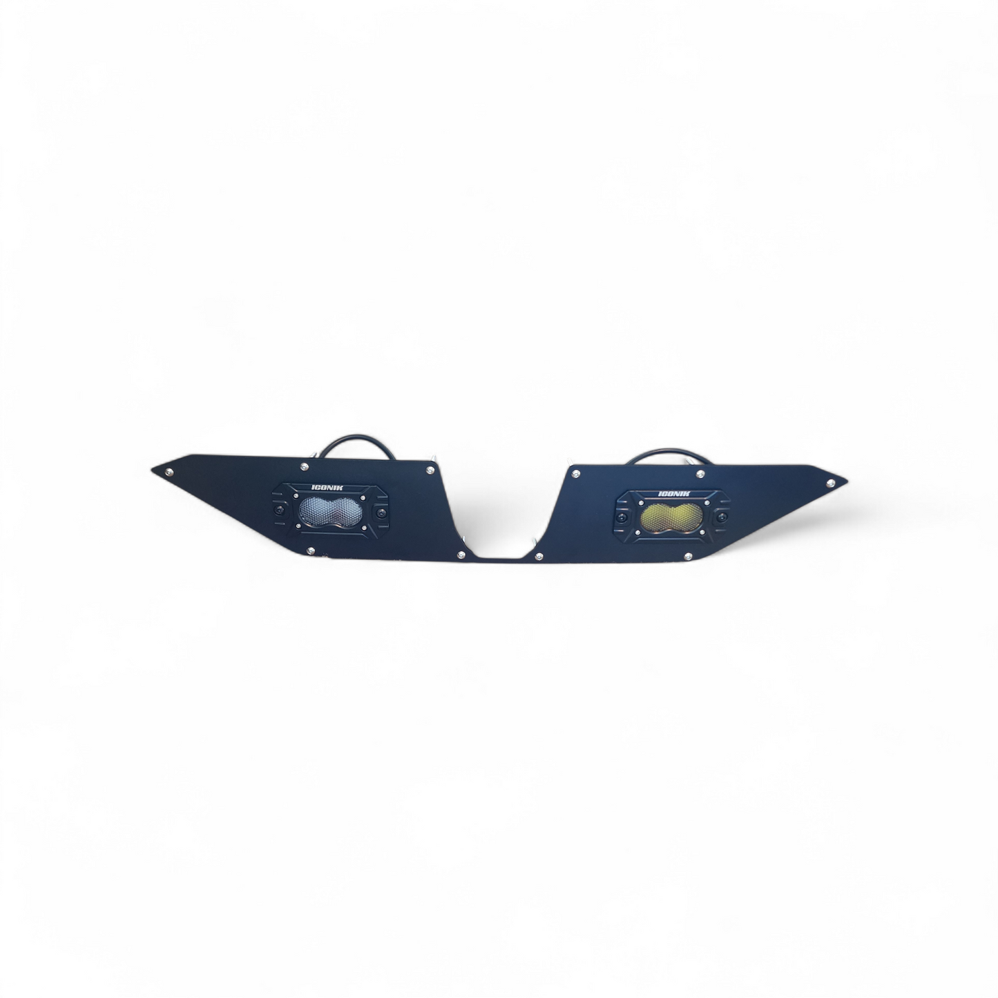 2024+ CAN-AM Maverick R rear fascia chase light panel for 2L Flush Mount LED lights.