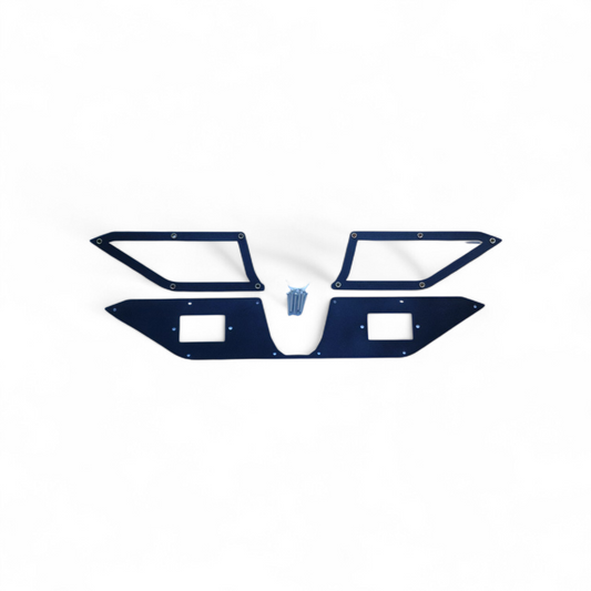 2024+ CAN-AM Maverick R rear fascia chase light panel for 2L Flush Mount LED lights.