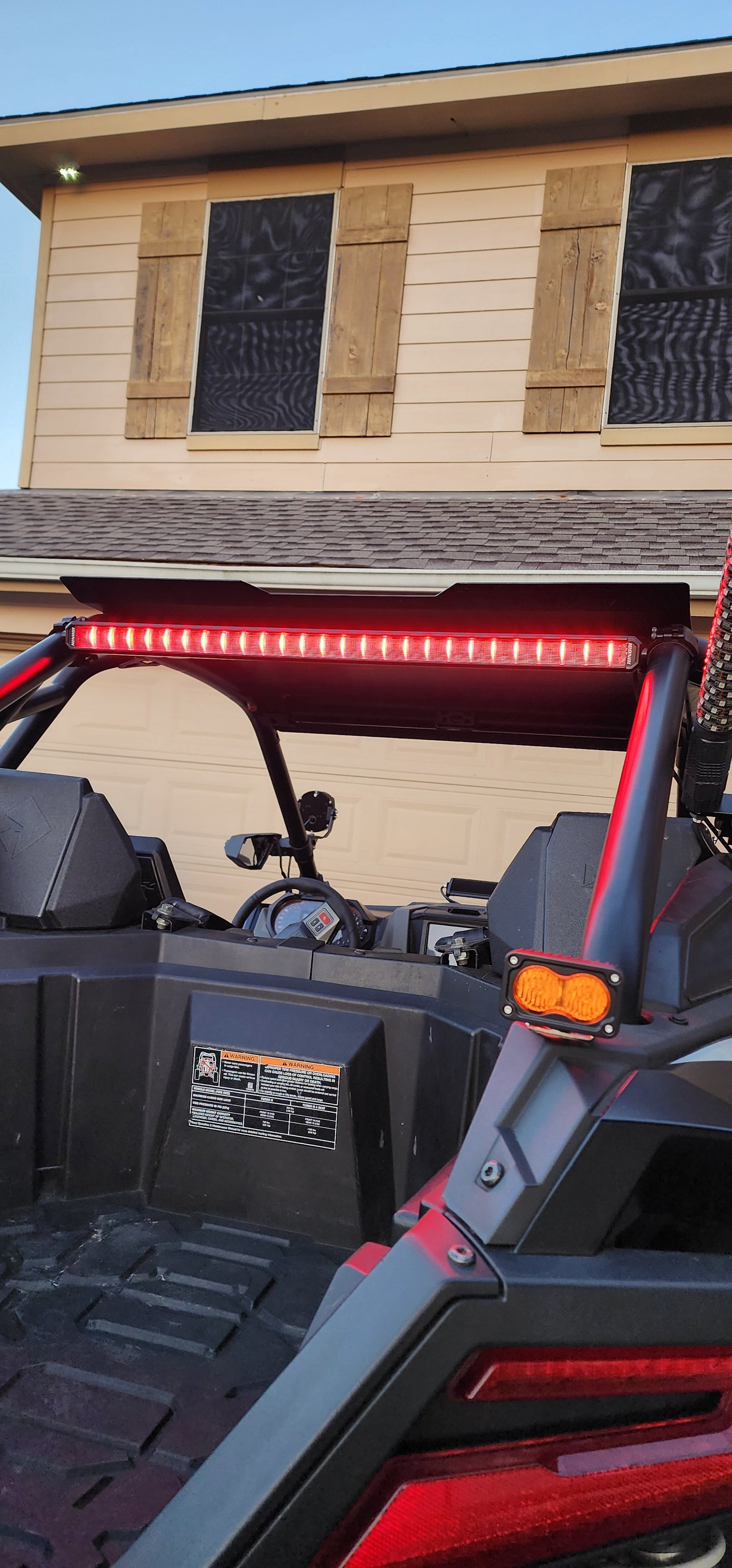 Universal Multi-Color LED Chase Light Bar – 17 Modes | IP68 Waterproof | Off-Road Ready