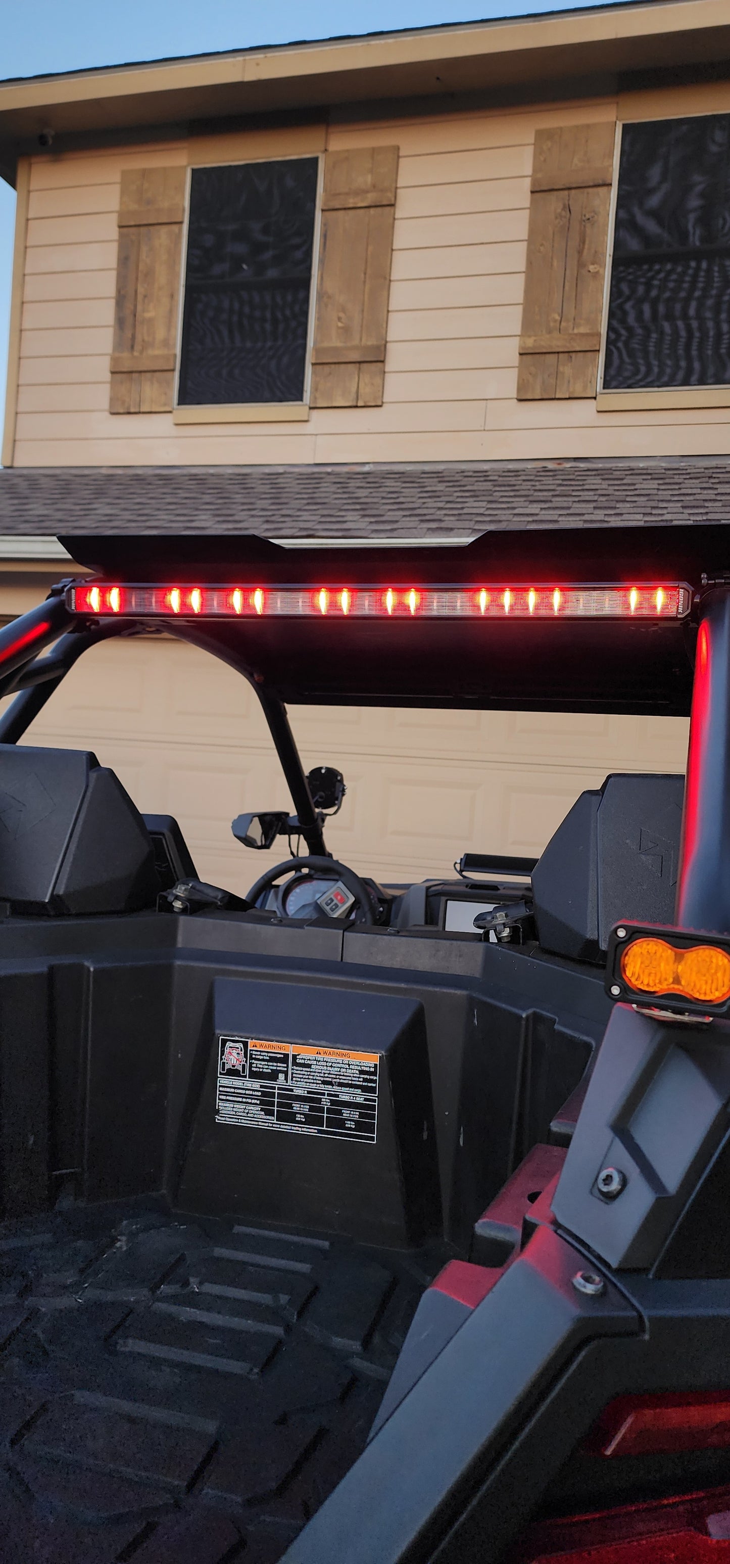 Universal Multi-Color LED Chase Light Bar – 17 Modes | IP68 Waterproof | Off-Road Ready