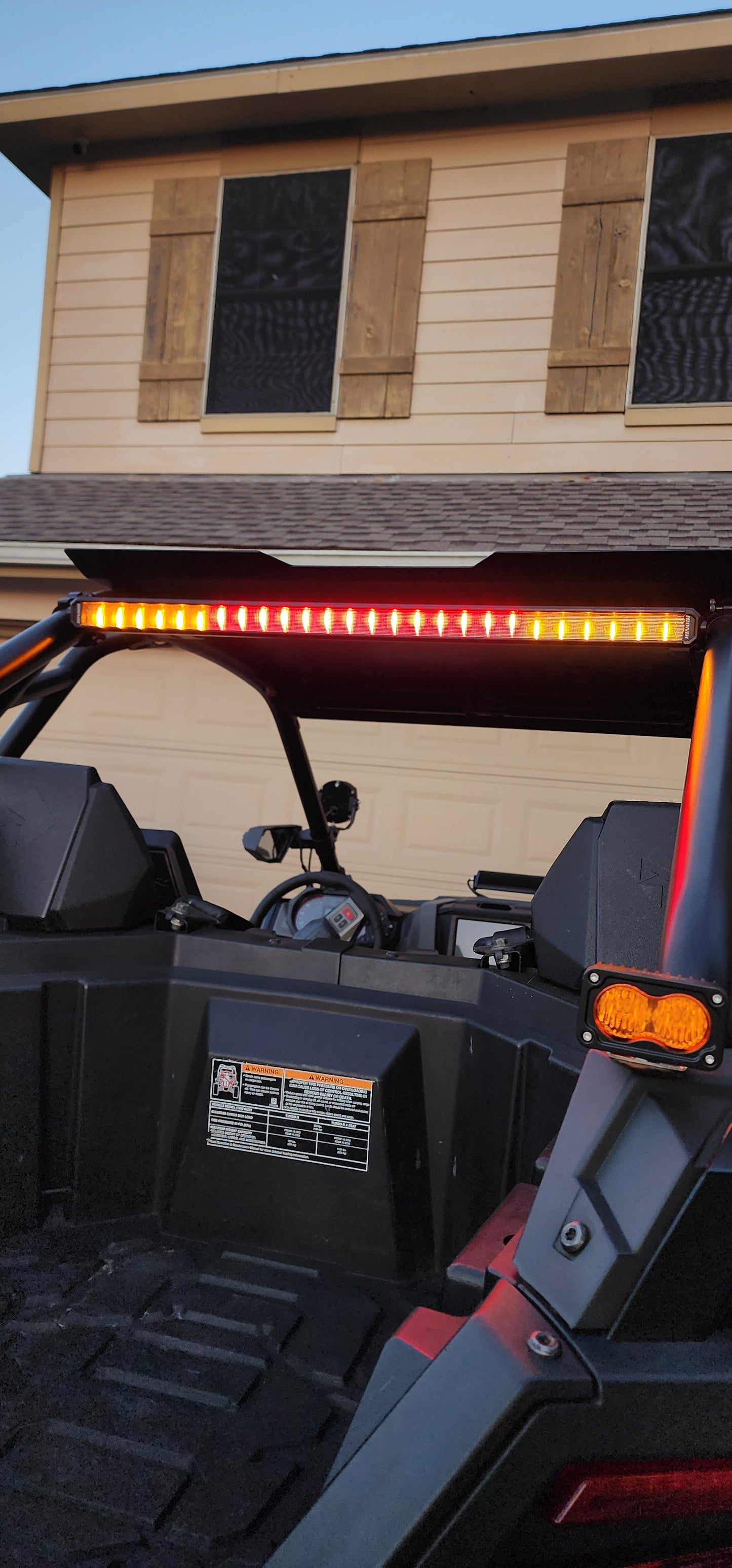 Universal Multi-Color LED Chase Light Bar – 17 Modes | IP68 Waterproof | Off-Road Ready