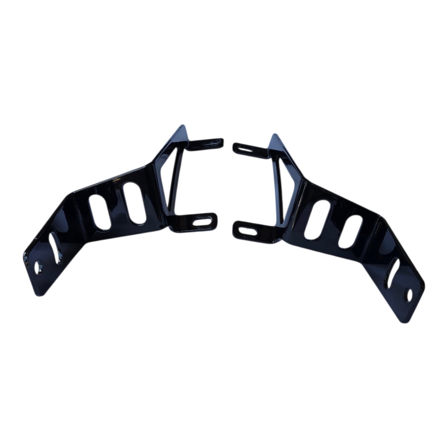 Bracket mounts for 2020+ Polaris RZR Pro XP, Turbo R, and Pro S ICONIK VORTEX 38" 210W LED Light Bar