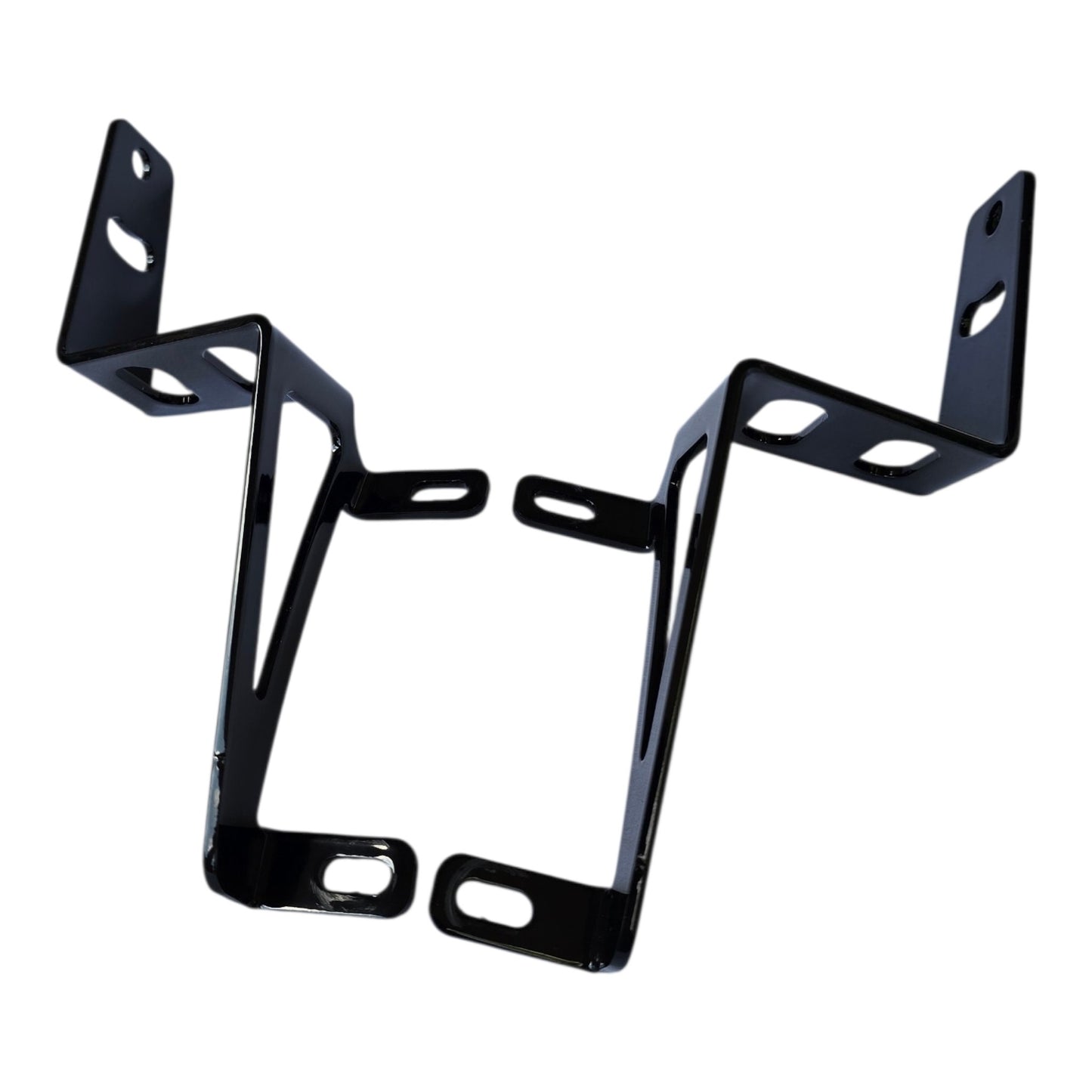 Bracket mounts for 2020+ Polaris RZR Pro XP, Turbo R, and Pro S ICONIK VORTEX 38" 210W LED Light Bar