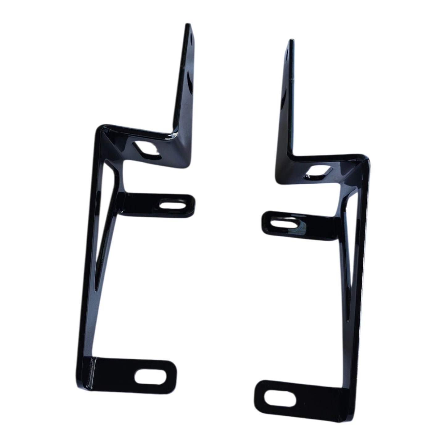 Bracket mounts for 2020+ Polaris RZR Pro XP, Turbo R, and Pro S ICONIK SPECTRA 32" 390W RGB LED Dimmable Light Bar