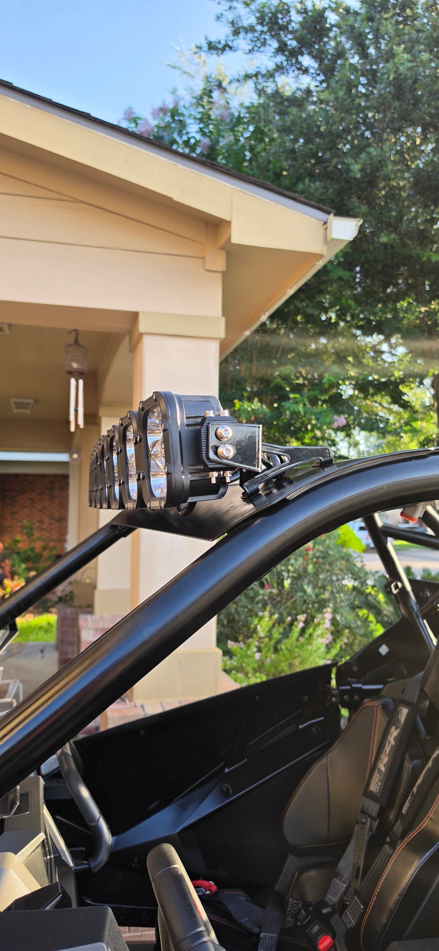 ICONIK REFLEX 38" Square Linkable Driving LED Light Bar-7 lamps