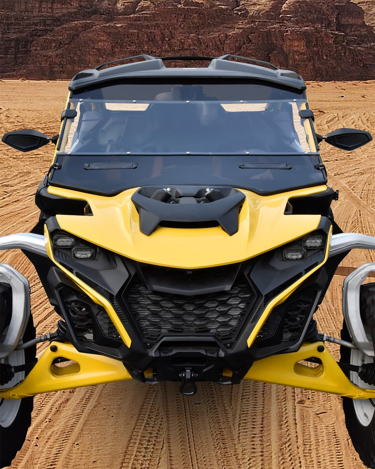 ICONIK ZENITH UTV Adjustable Rear View Side Mirrors for 1-7/8 - 2" Roll Cage Bar