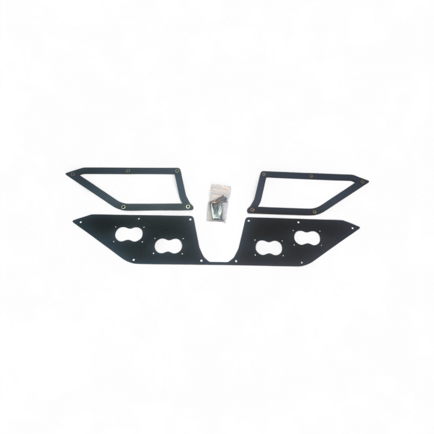 2024+ CAN-AM Maverick R rear fascia chase light panel for 4 2L LED lights.