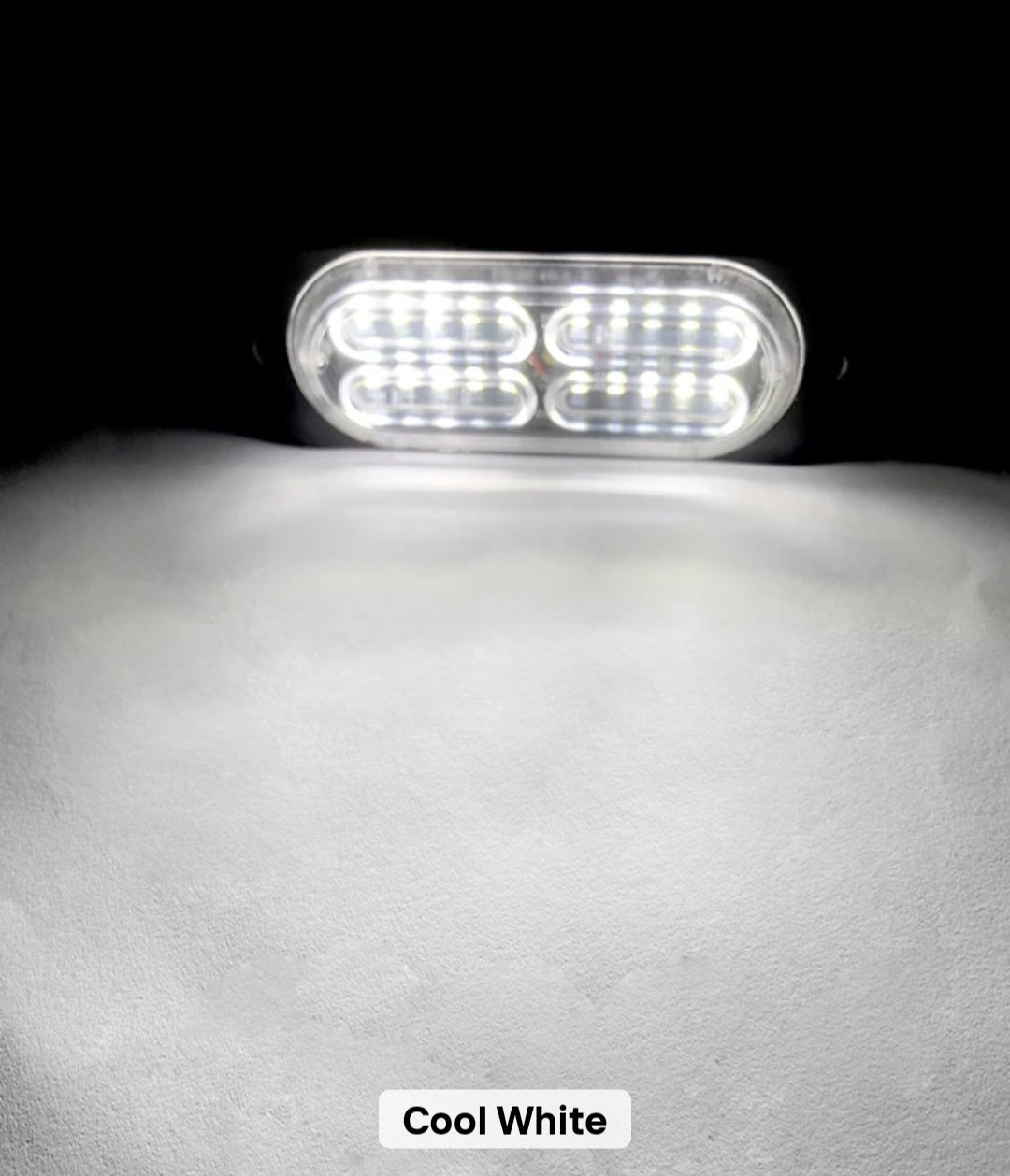 Chase bar 20 LED Strobe Lights, 18 Flash Modes Flashing Strobe Light Bar multiple colors For ATV/UTV Car Truck Van Construction Off Road Vehicle Trailer