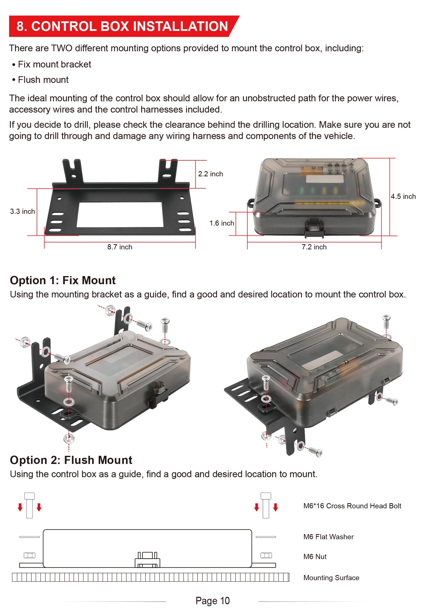 6 Gang RGB Switch Panel With Bluetooth APP Toggle/ Momentary/ Pulsed Mode Supported